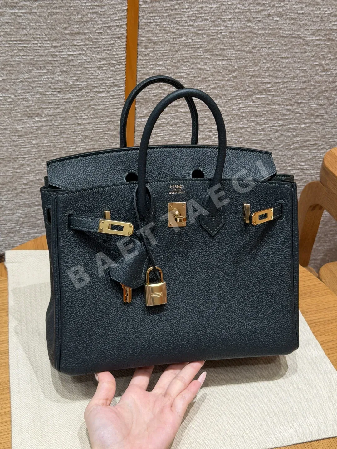 에르메스 버킨 25 토고 가죽 가방 192819