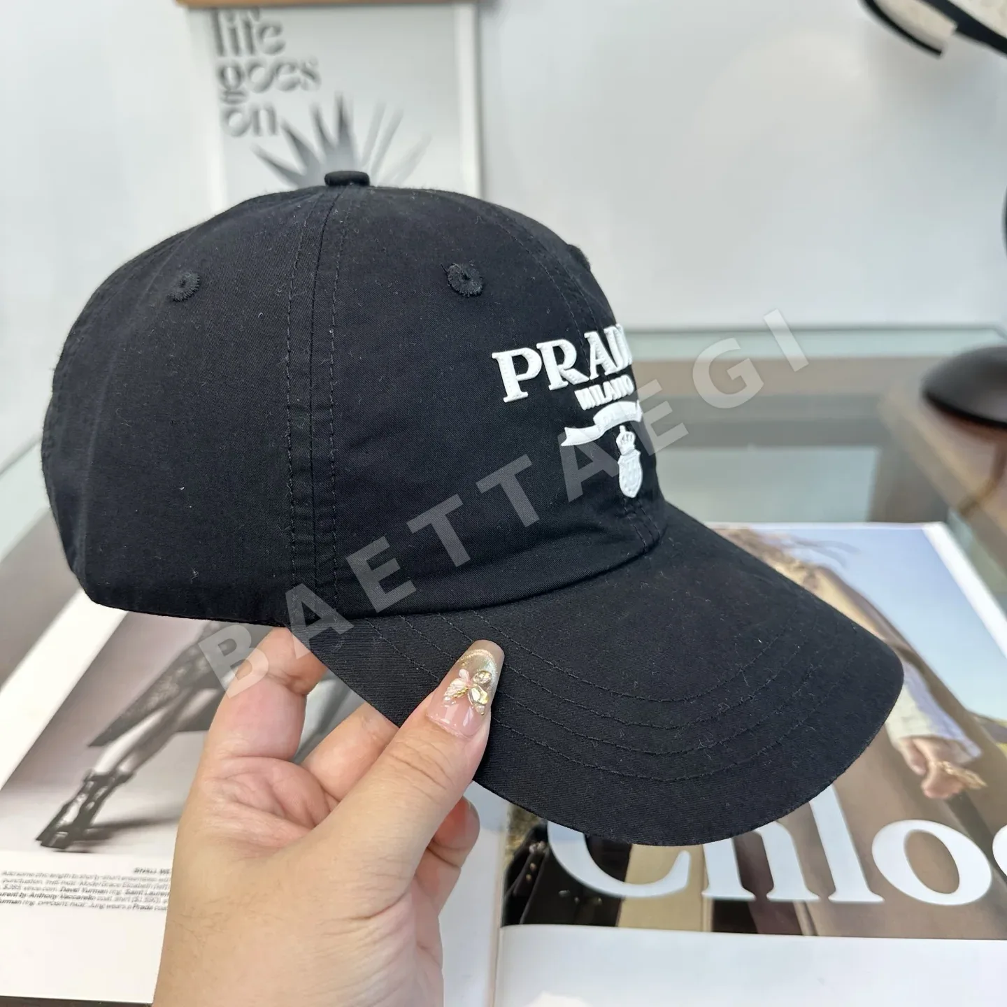 프라다 베이직 베이스볼 캡 상세 이미지 7