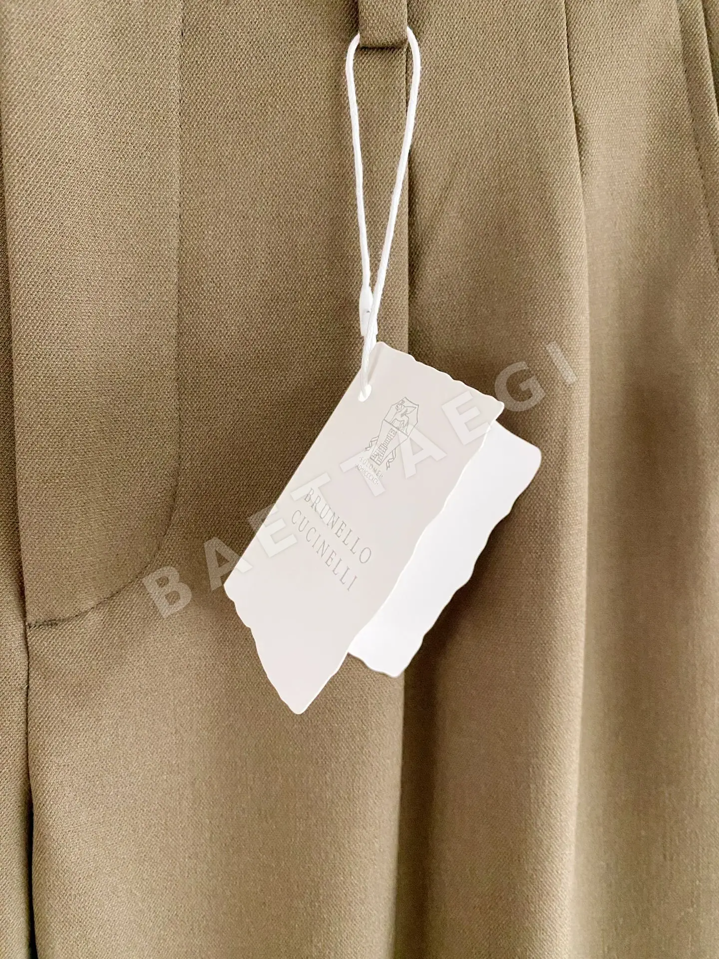 브루넬로쿠치넬리 울 혼방 남성 바지 상세 이미지 5