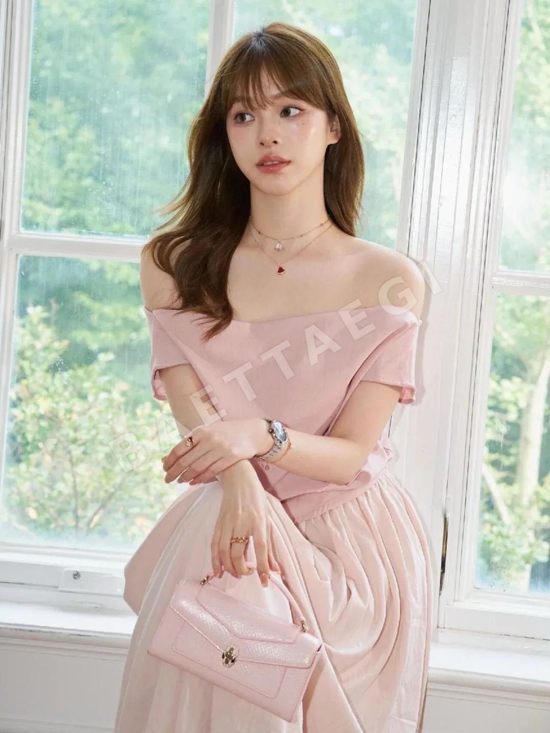 불가리 디바스 드림 18K 로즈골드 다이아몬드 목걸이 상세 이미지 6