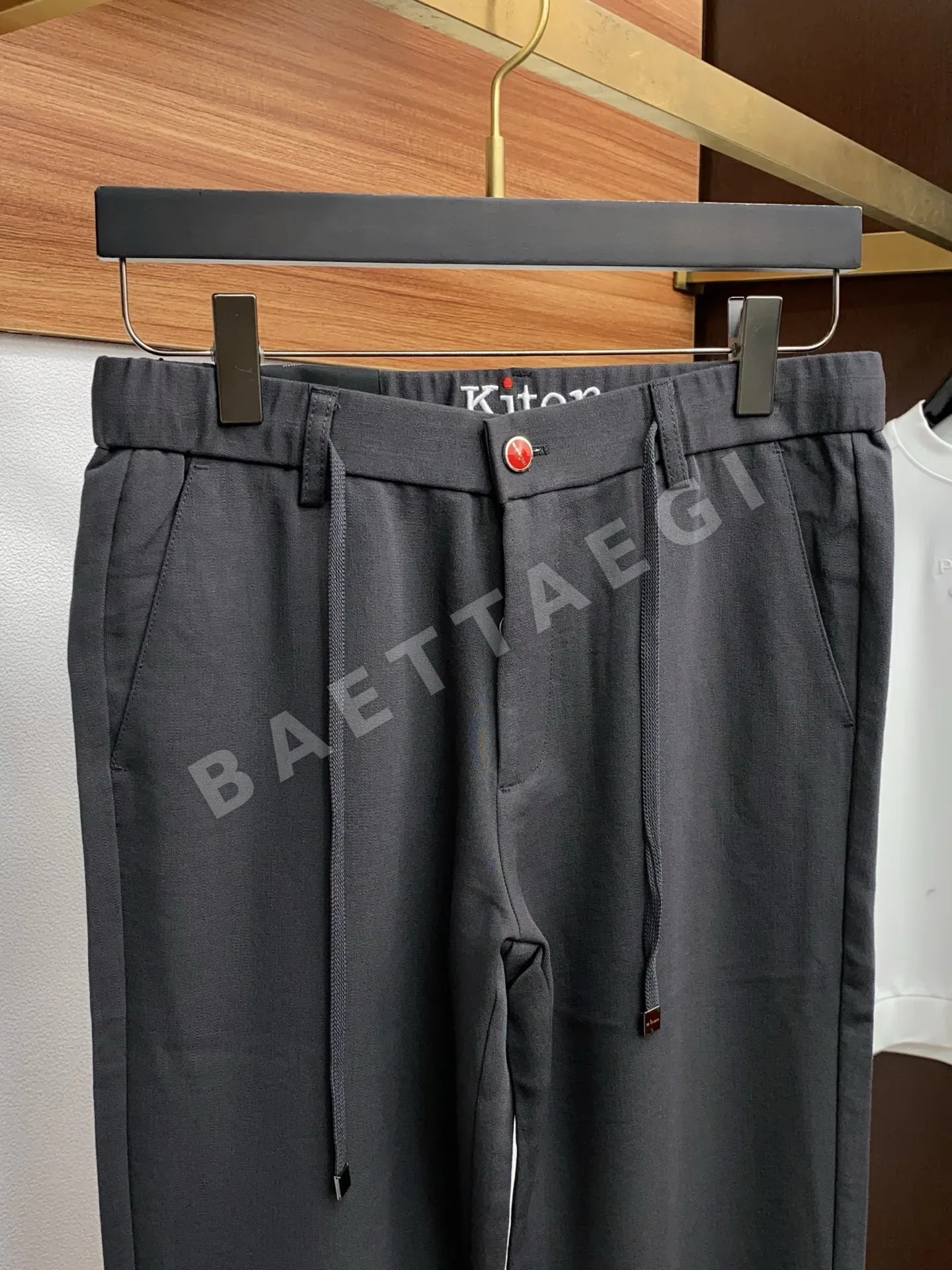 키톤 남성 린넨 바지 상세 이미지 3