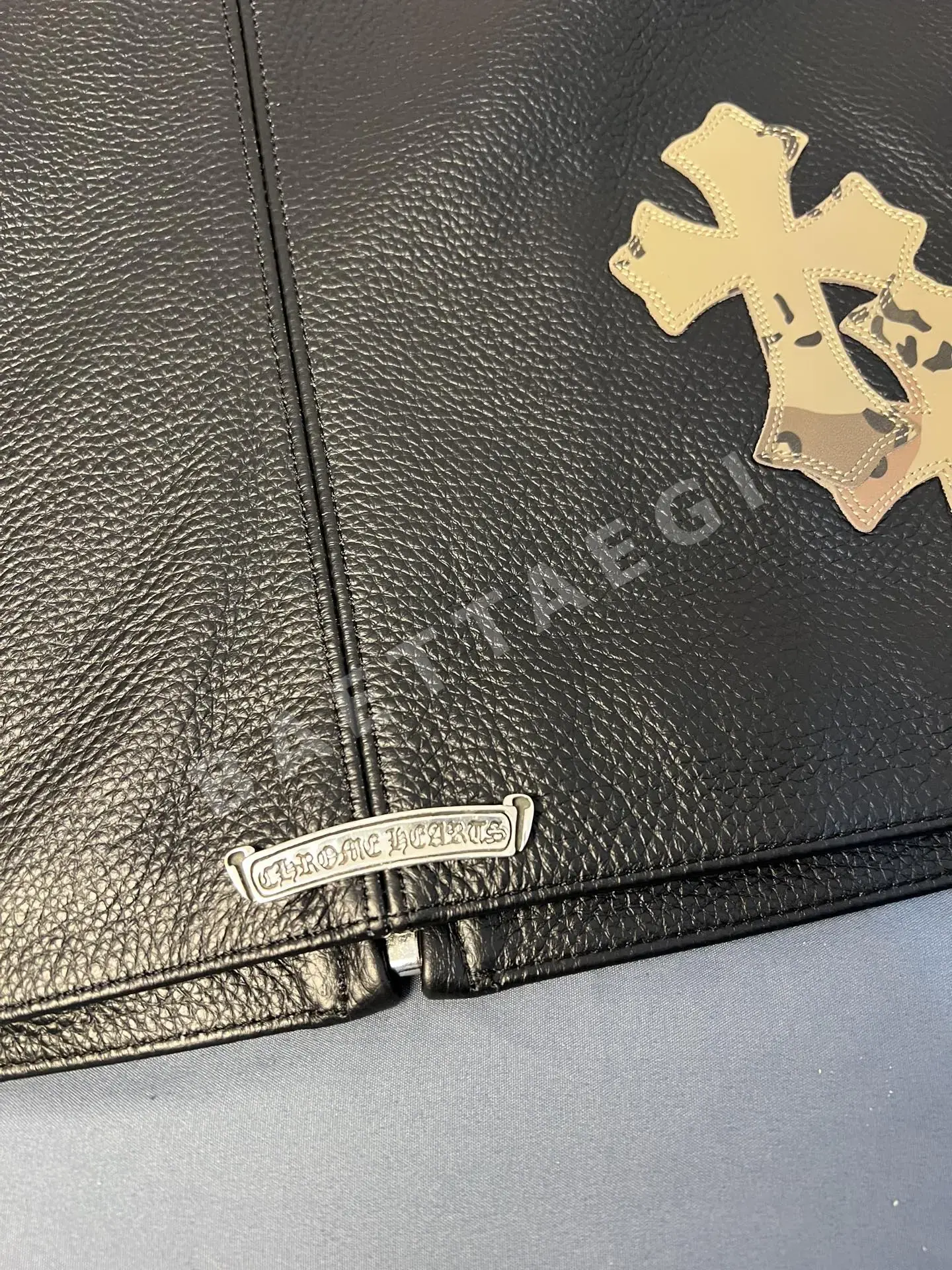 크롬하츠 섹스레코드 카모플라주 가죽 자켓 상세 이미지 10