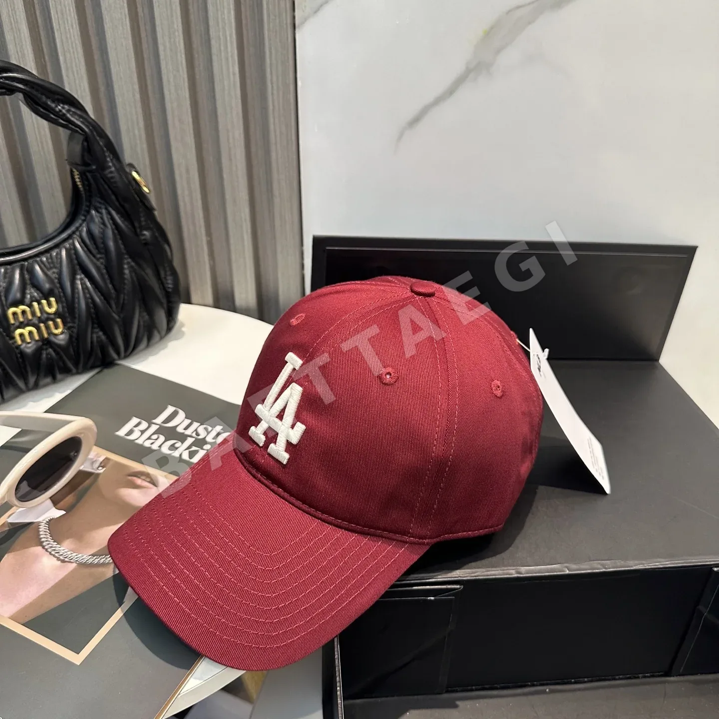 MLB 3D LA 자수 유니섹스 야구모자 상세 이미지 6