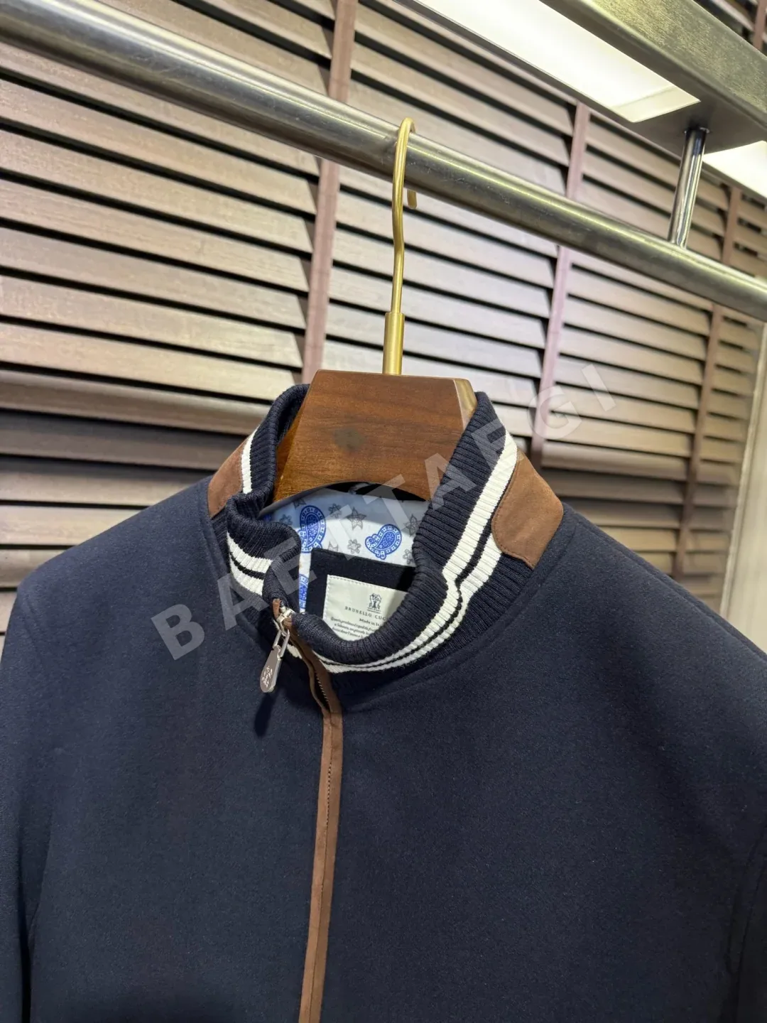 브루넬로쿠치넬리 캐시미어 울 코트 남성 자켓 상세 이미지 4