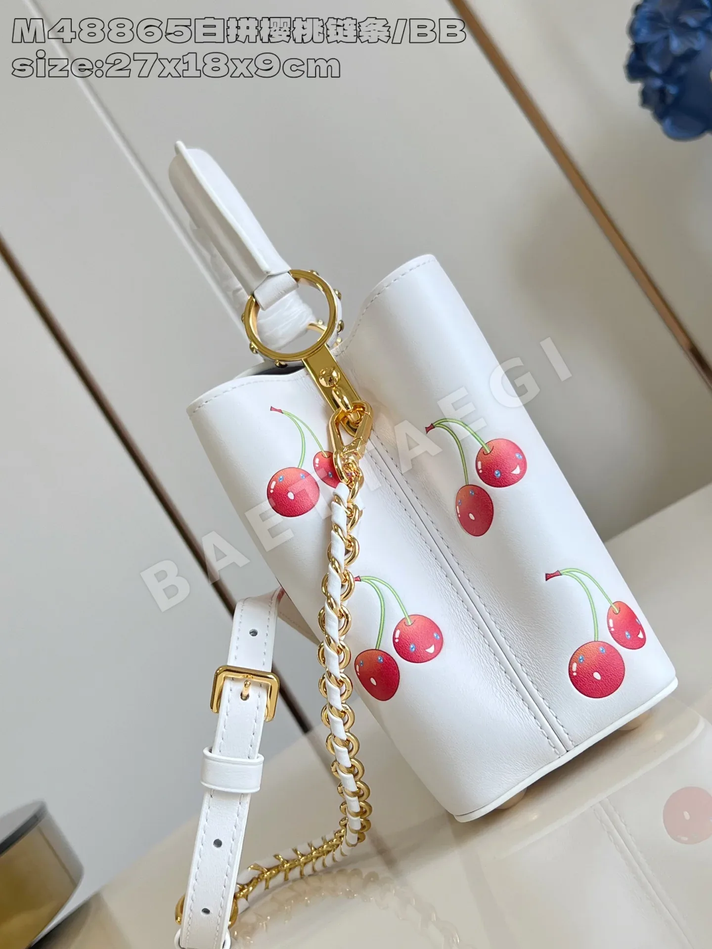 루이비통 카푸신 BB 스몰 핸드백 M48865 상세 이미지 3