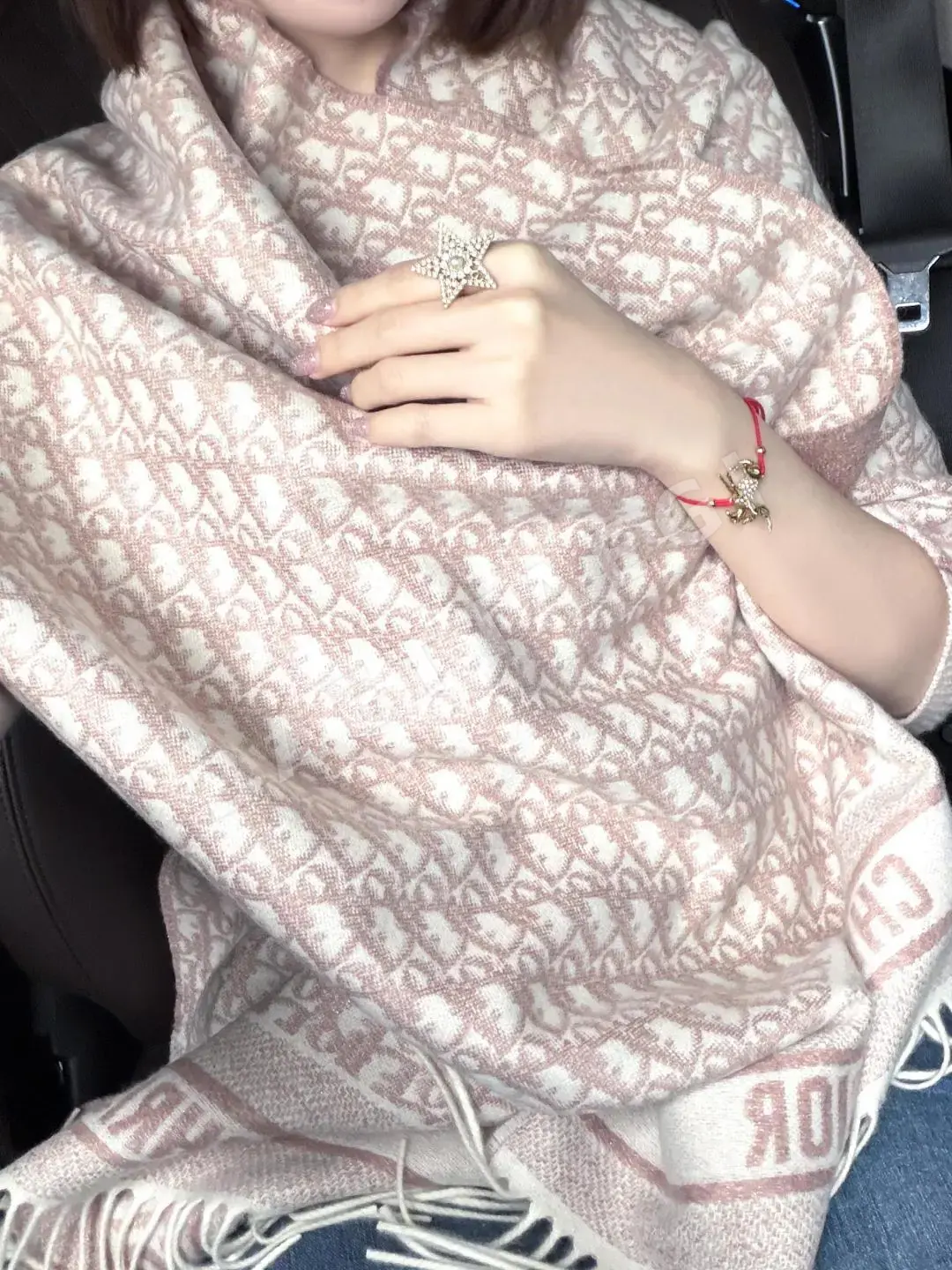 디올 파이브 포인티드 스타 진주 장식 반지 상세 이미지 3