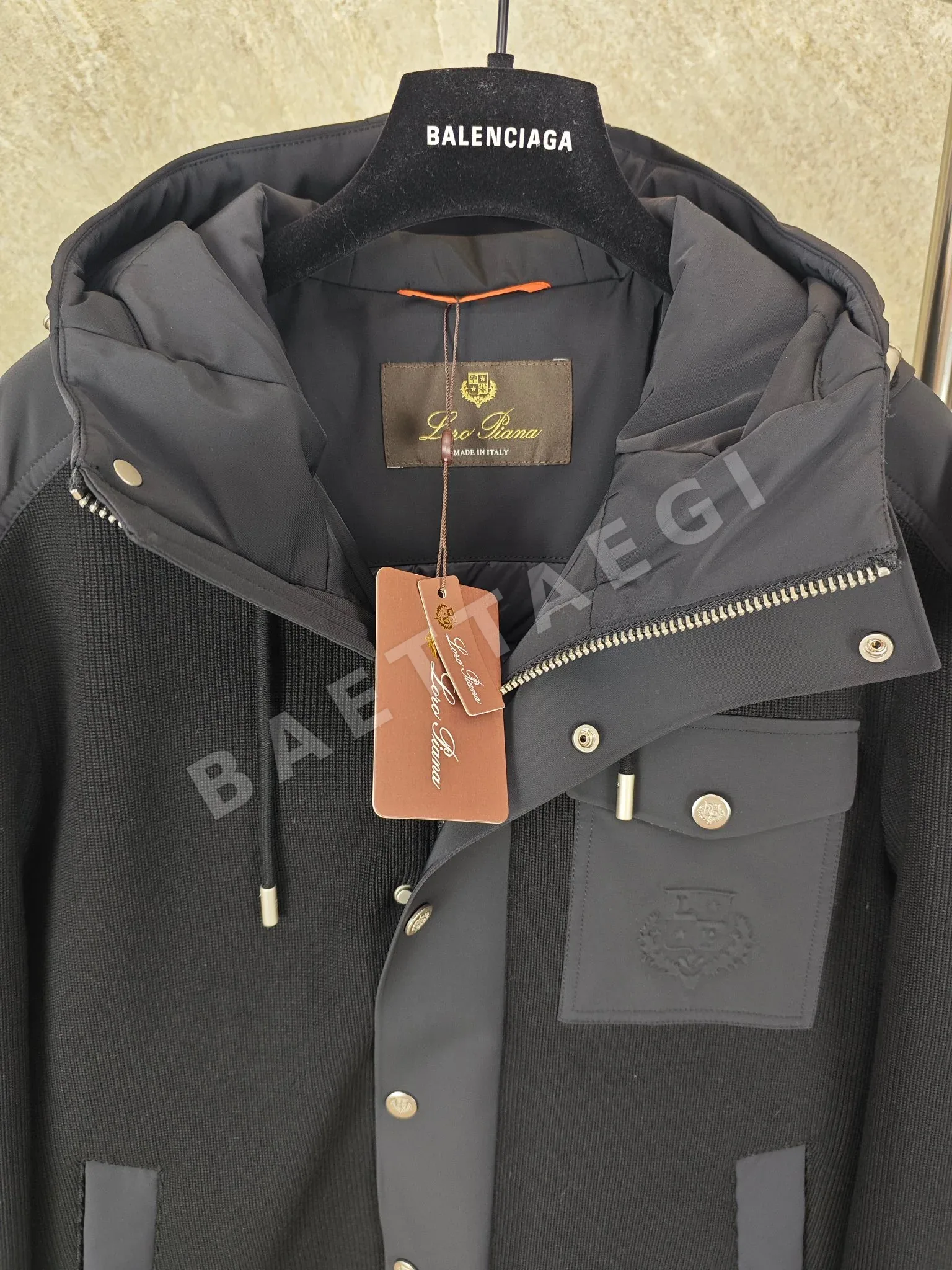 로로피아나 울 혼방 남성 재킷 25FW 상세 이미지 3