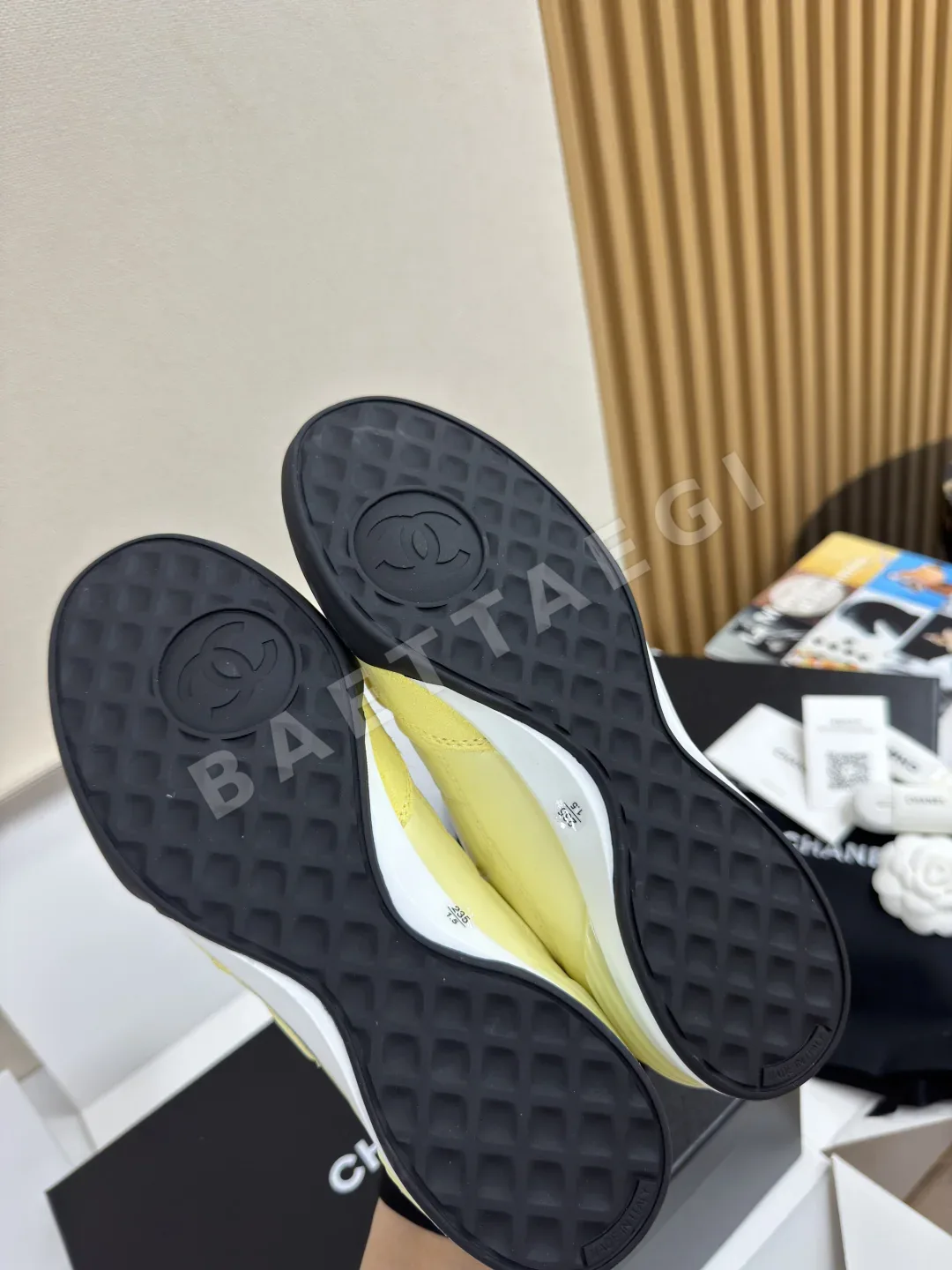 샤넬 도파민 장식 베이스볼 슈즈 상세 이미지 8