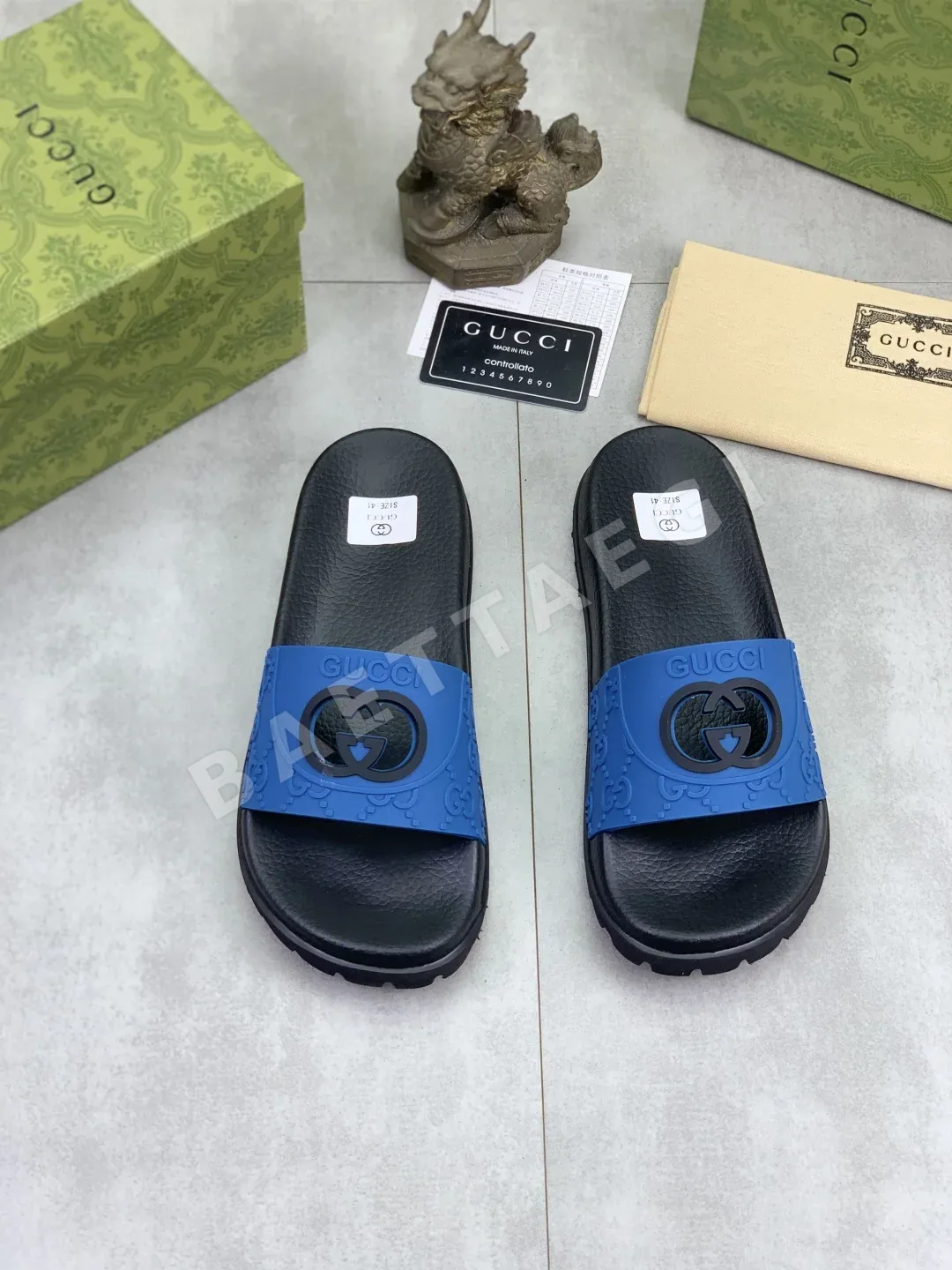 구찌 뱀띠 캐주얼 슬리퍼 상세 이미지 2