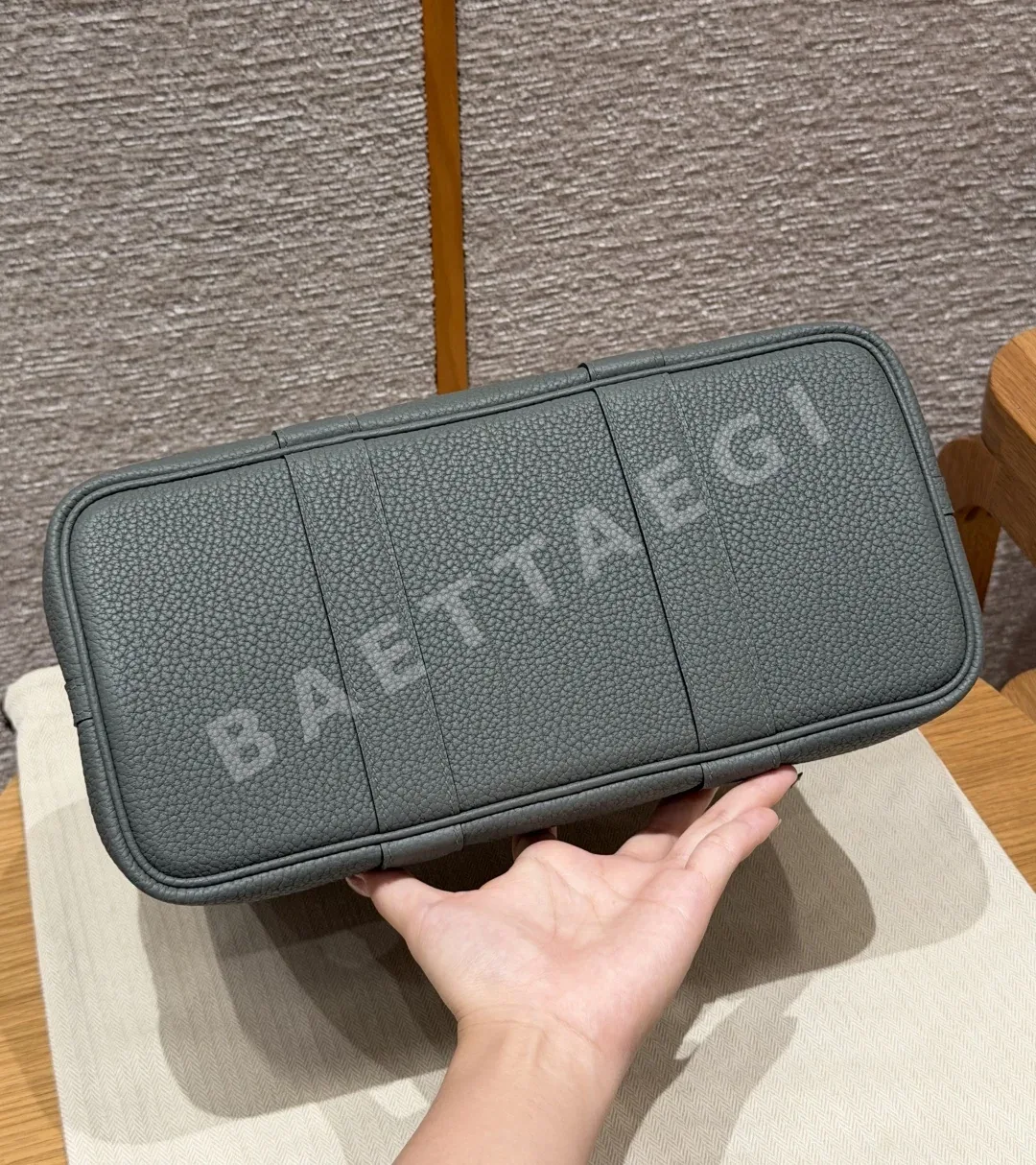 에르메스 가든파티 30 cm 가죽 가방 상세 이미지 5