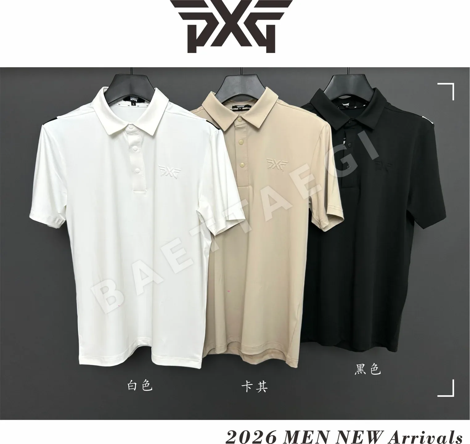 PXG 남성 여름 반소매 골프웨어 상세 이미지 2