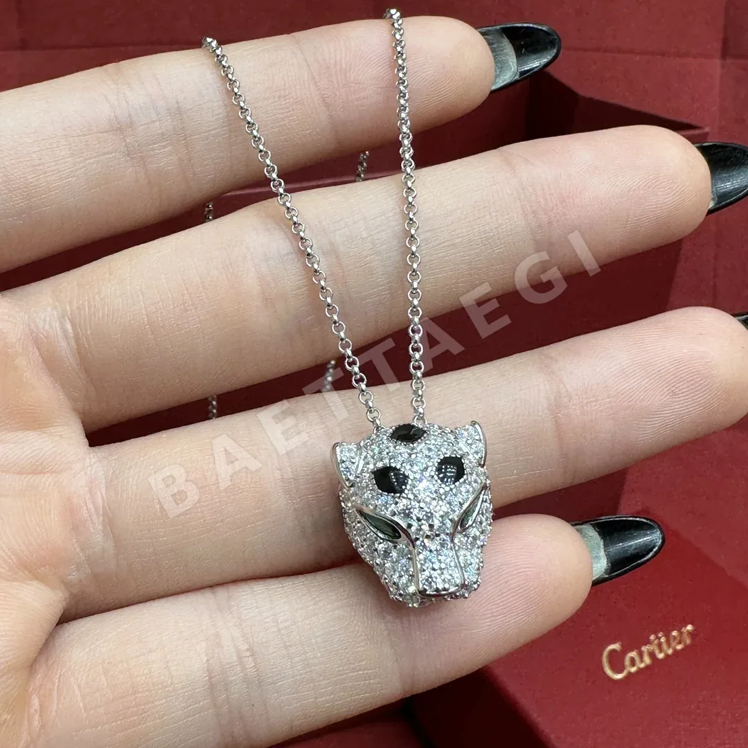 까르띠에 팬서 펜던트 다이아몬드 목걸이 178381