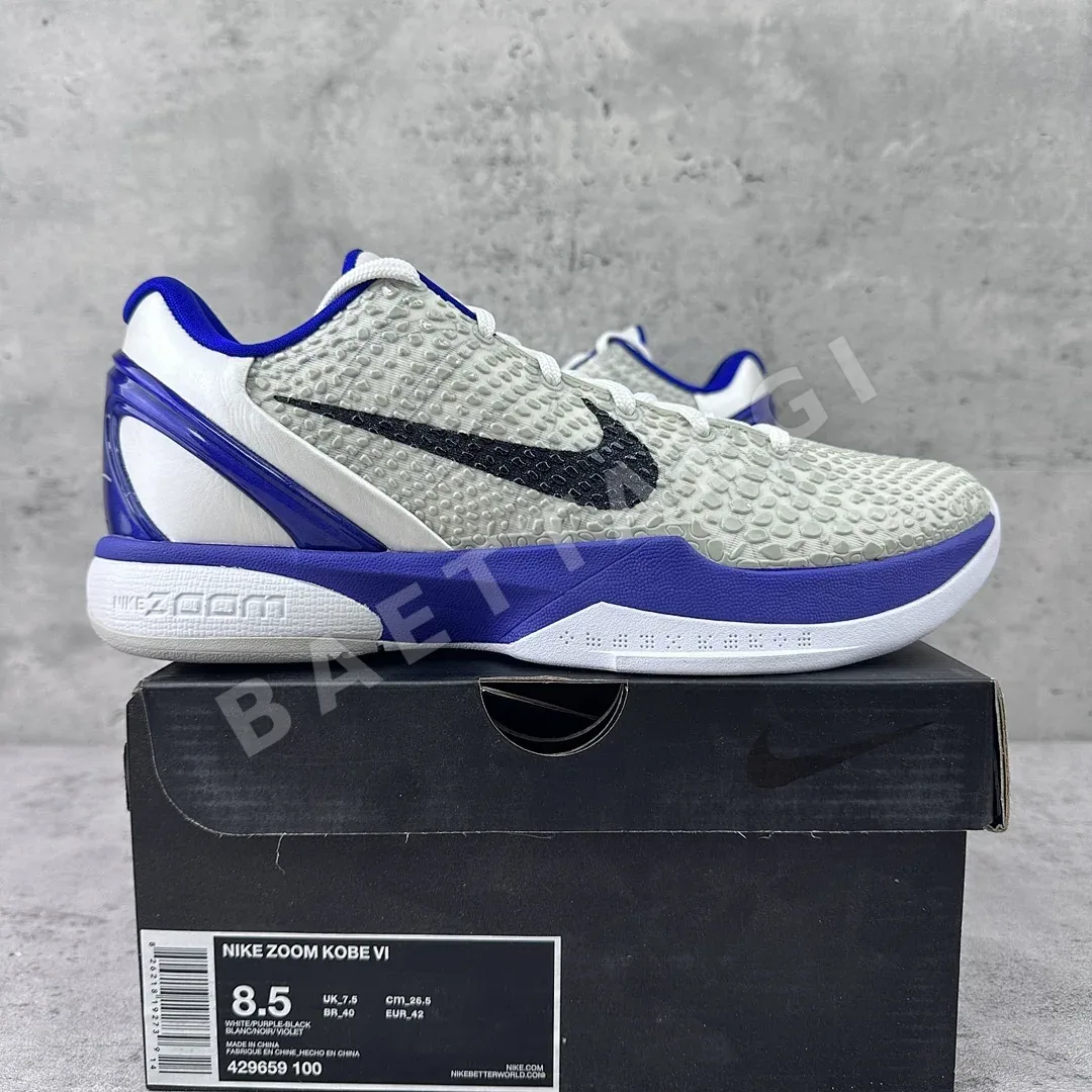 나이키 코비 6 429659-100 200984 Nike Kobe 6 Concord ZK6