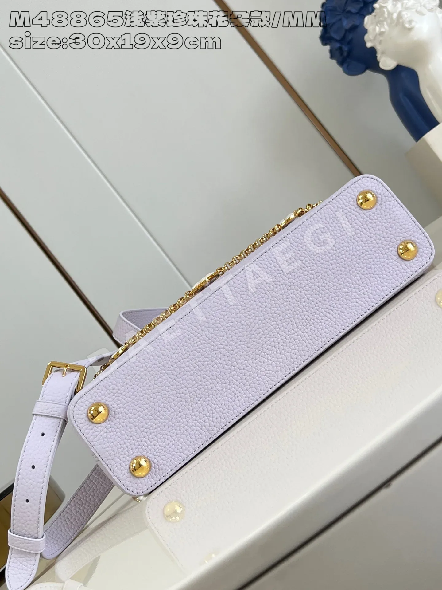 루이비통 M48865 카푸신 핸드백 BB 스몰 상세 이미지 5