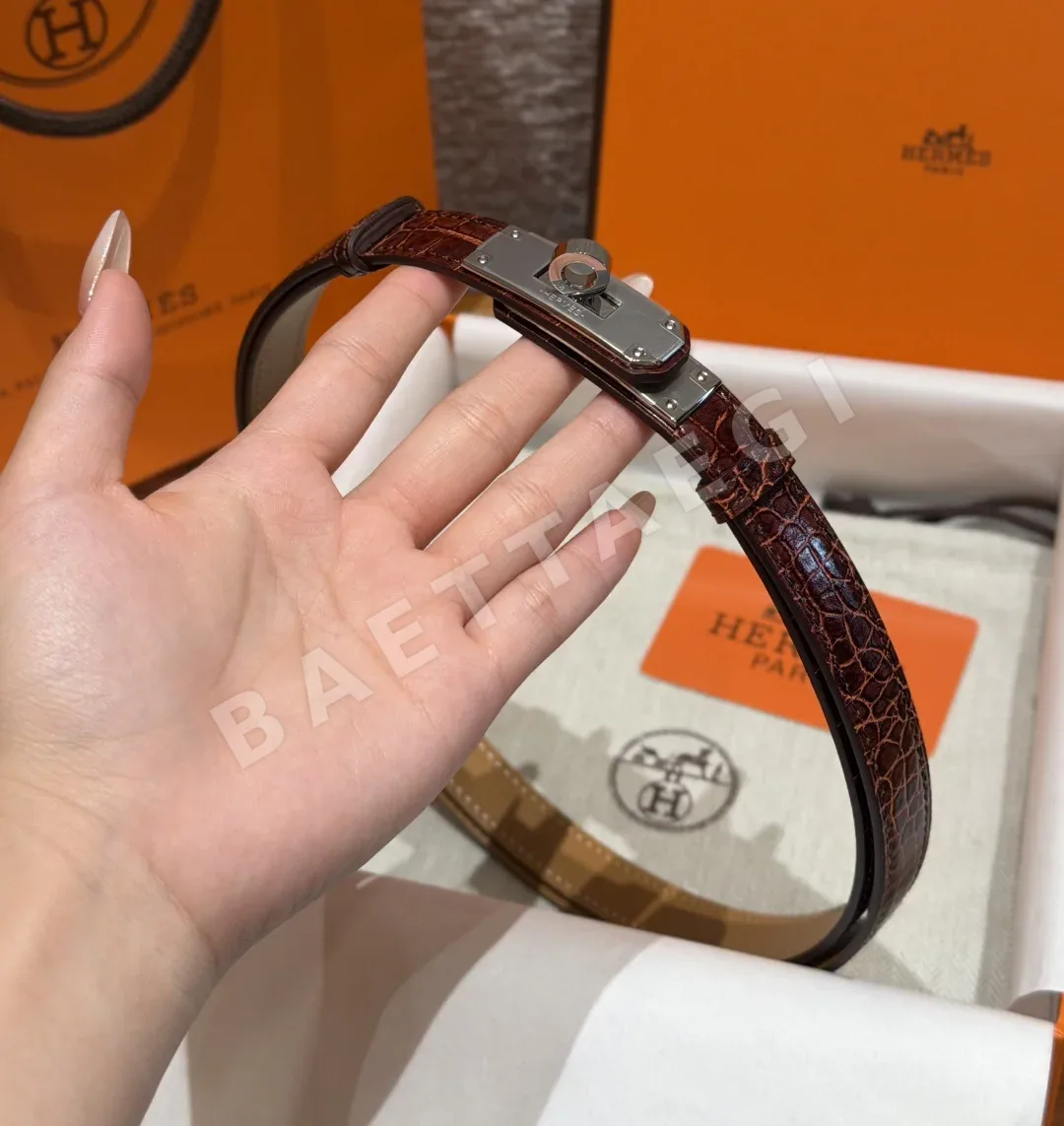 에르메스 켈리 엡손 가죽 벨트 18mm 176582