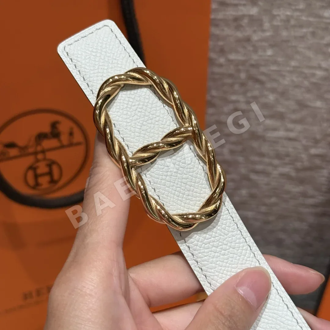 에르메스 마이용 토르소드 양면 가죽 벨트 상세 이미지 6