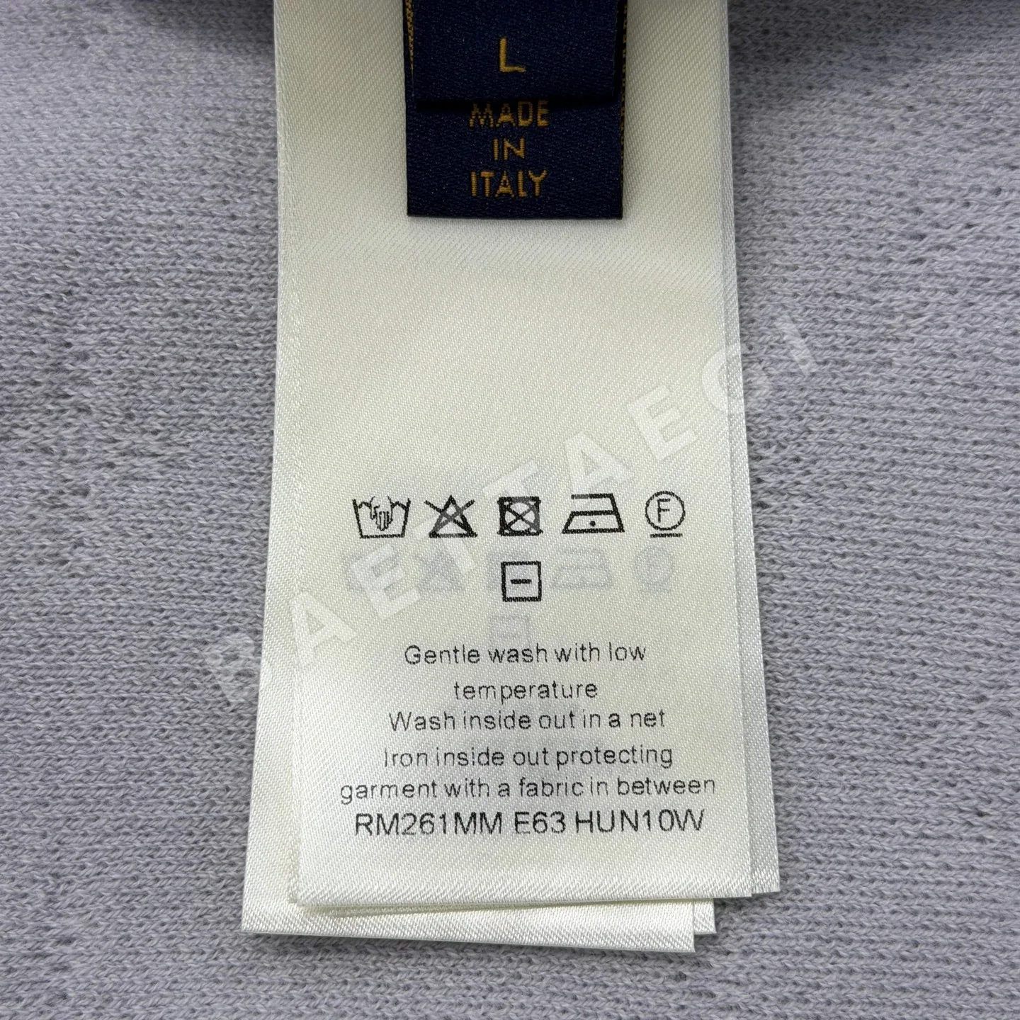 루이비통 남성 무지 반팔 티셔츠 상세 이미지 9