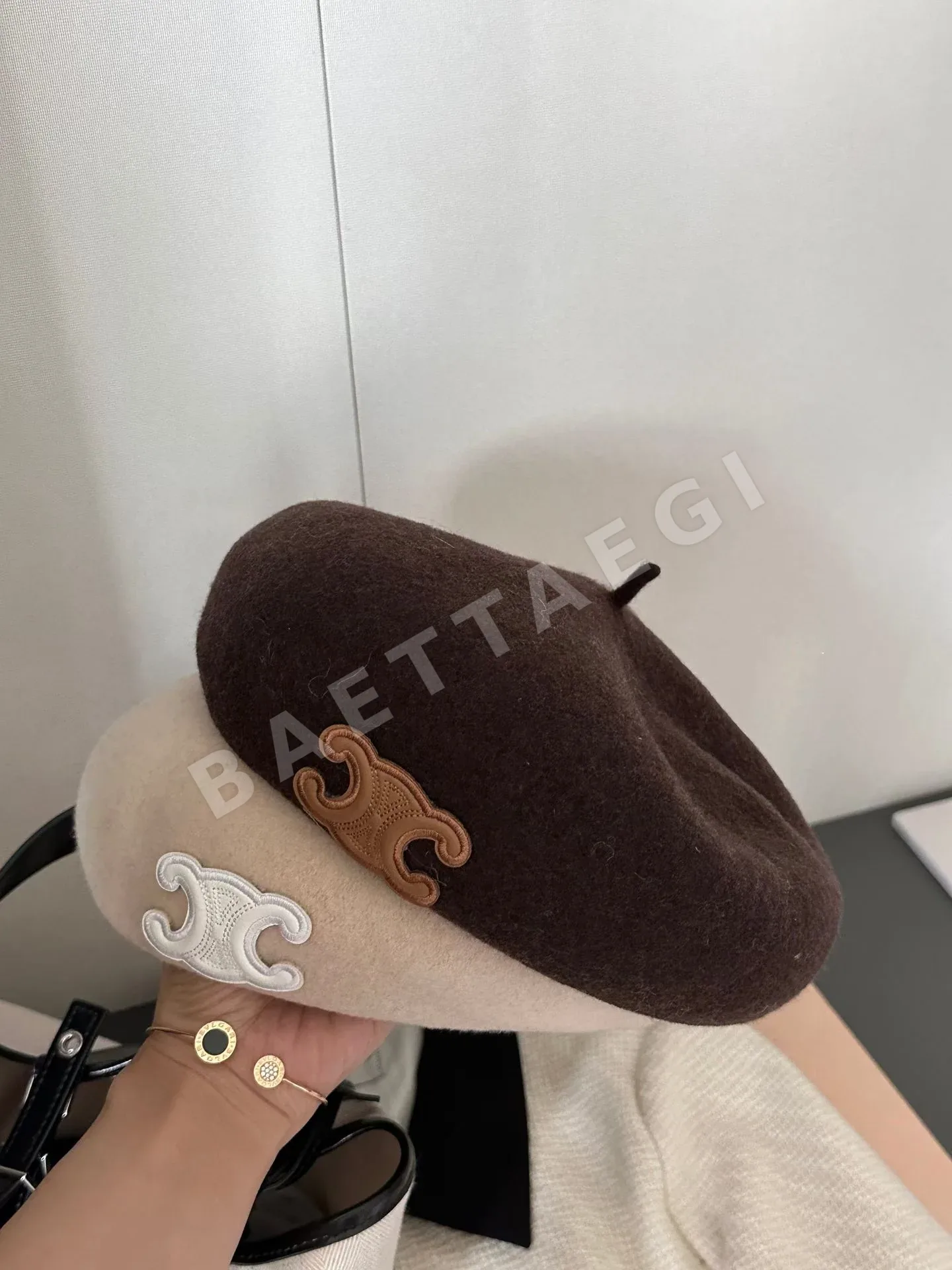 셀린느 캐시미어 베레모 상세 이미지 4