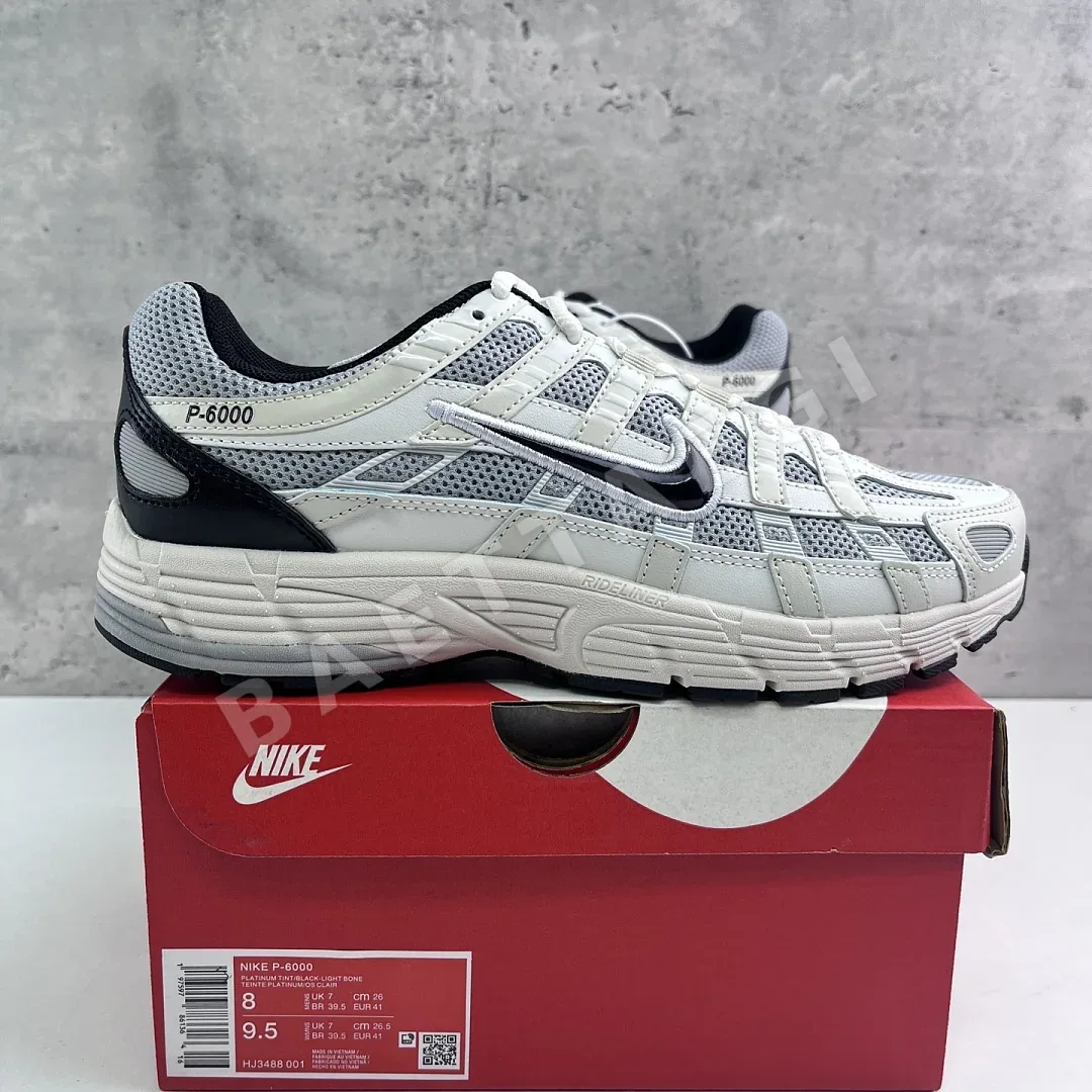 나이키 [CS] P 6000 HJ3488-001 201524 Nike P-6000 Platinum Tint Black