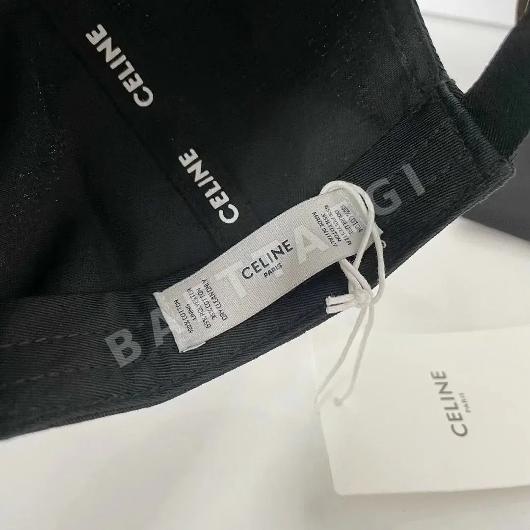 셀린느 개선문 자수 코튼 베이스볼 모자 상세 이미지 9
