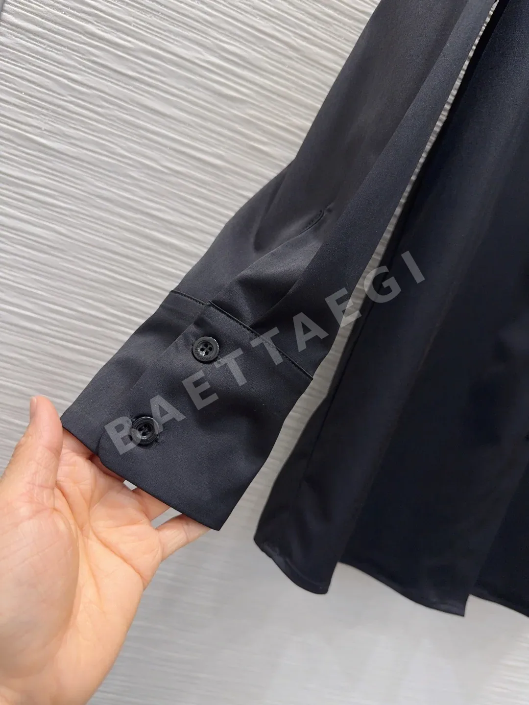 생로랑 여성 린넨 셔츠 상세 이미지 6