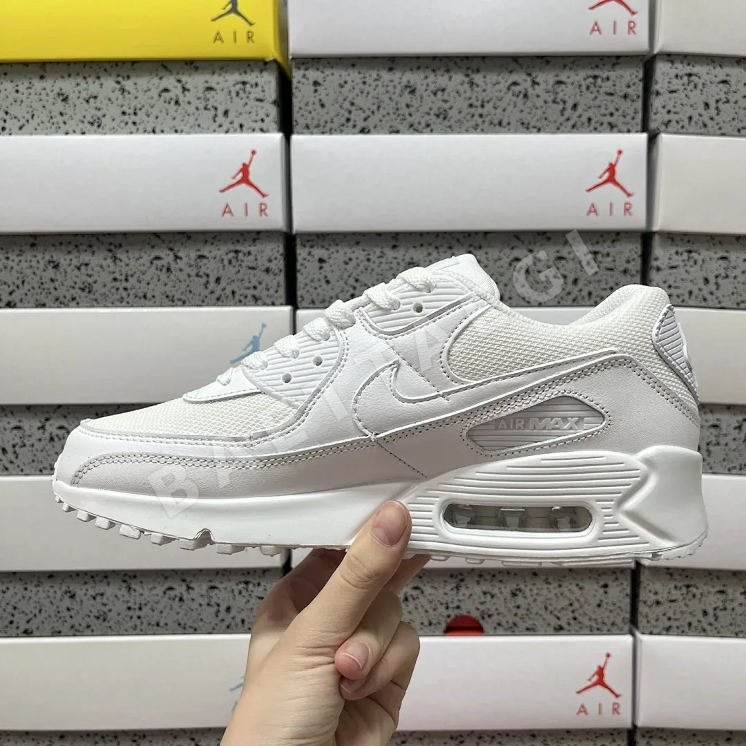나이키 [MAX] 에어 맥스 90 CN8490-100 201059 Nike Air Max 90 Recraft Triple White 상세 이미지 5