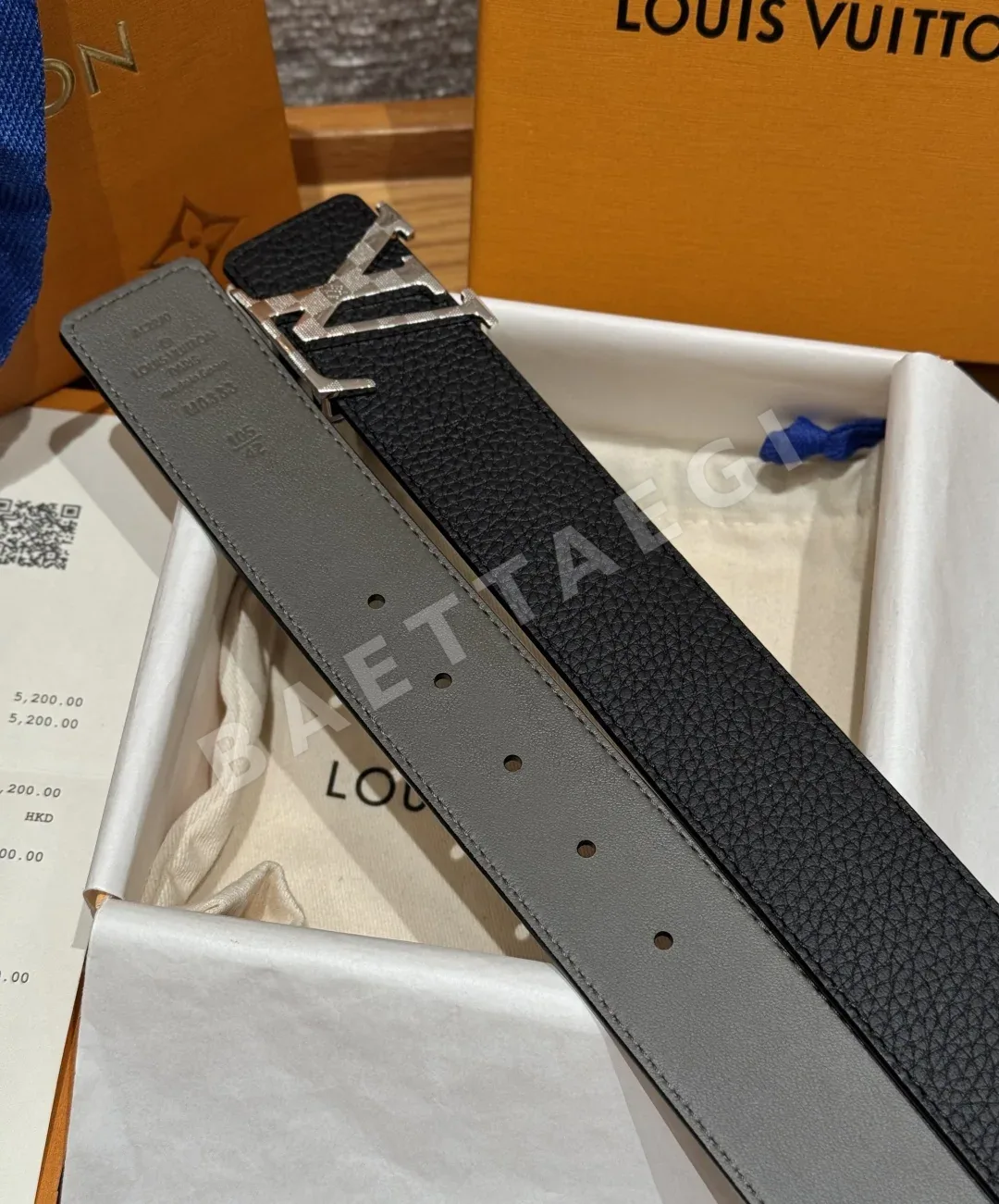 루이비통 타우릴론 40mm 리버서블 벨트 상세 이미지 6