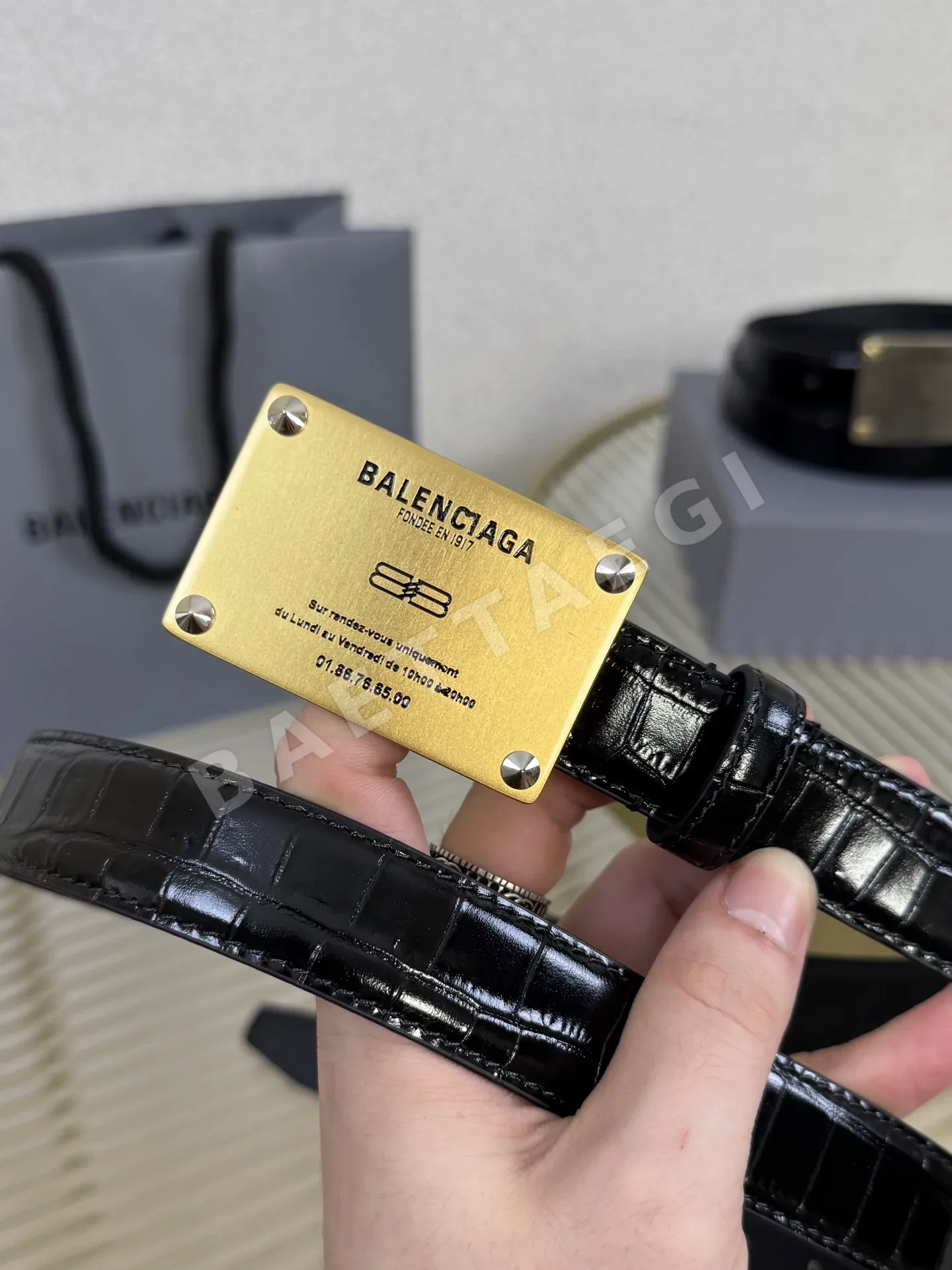 발렌시아가 벨트 58005 Balenciaga Belt 상세 이미지 4