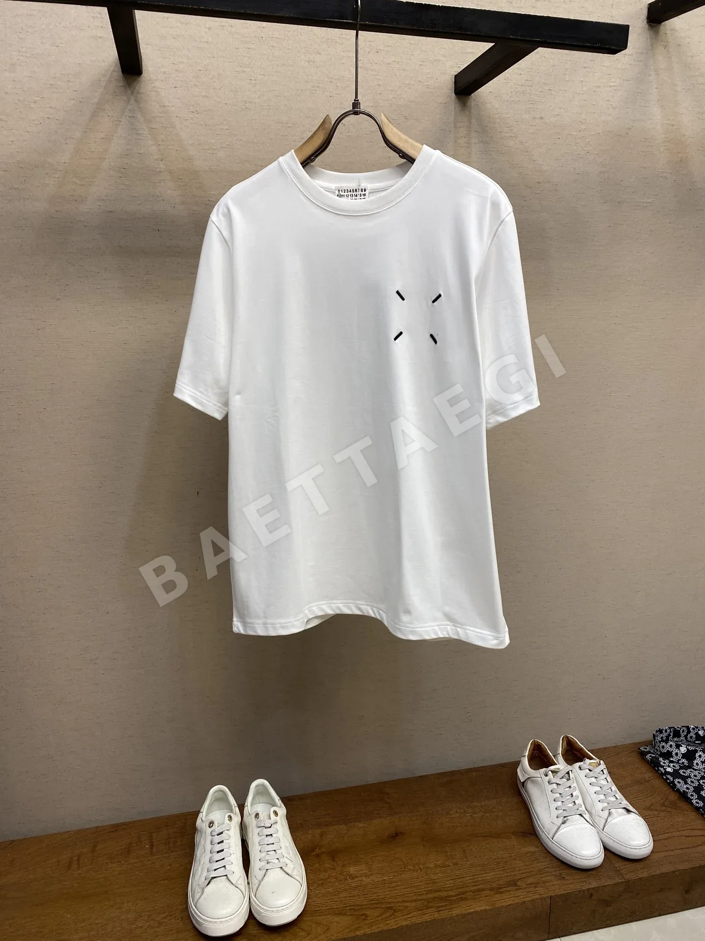 마르지엘라 남성 오버사이즈 반팔 티셔츠 48213