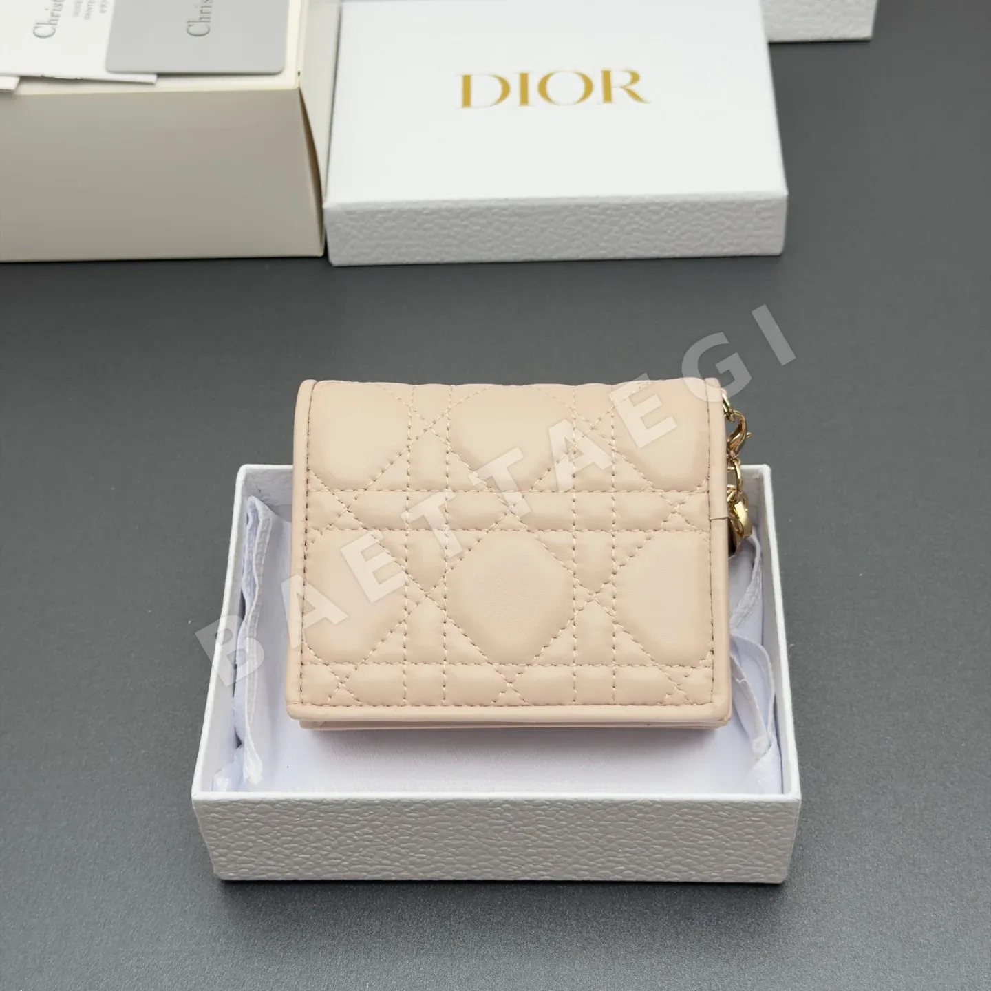 디올 레이디 가드니아 미니 지갑 상세 이미지 3