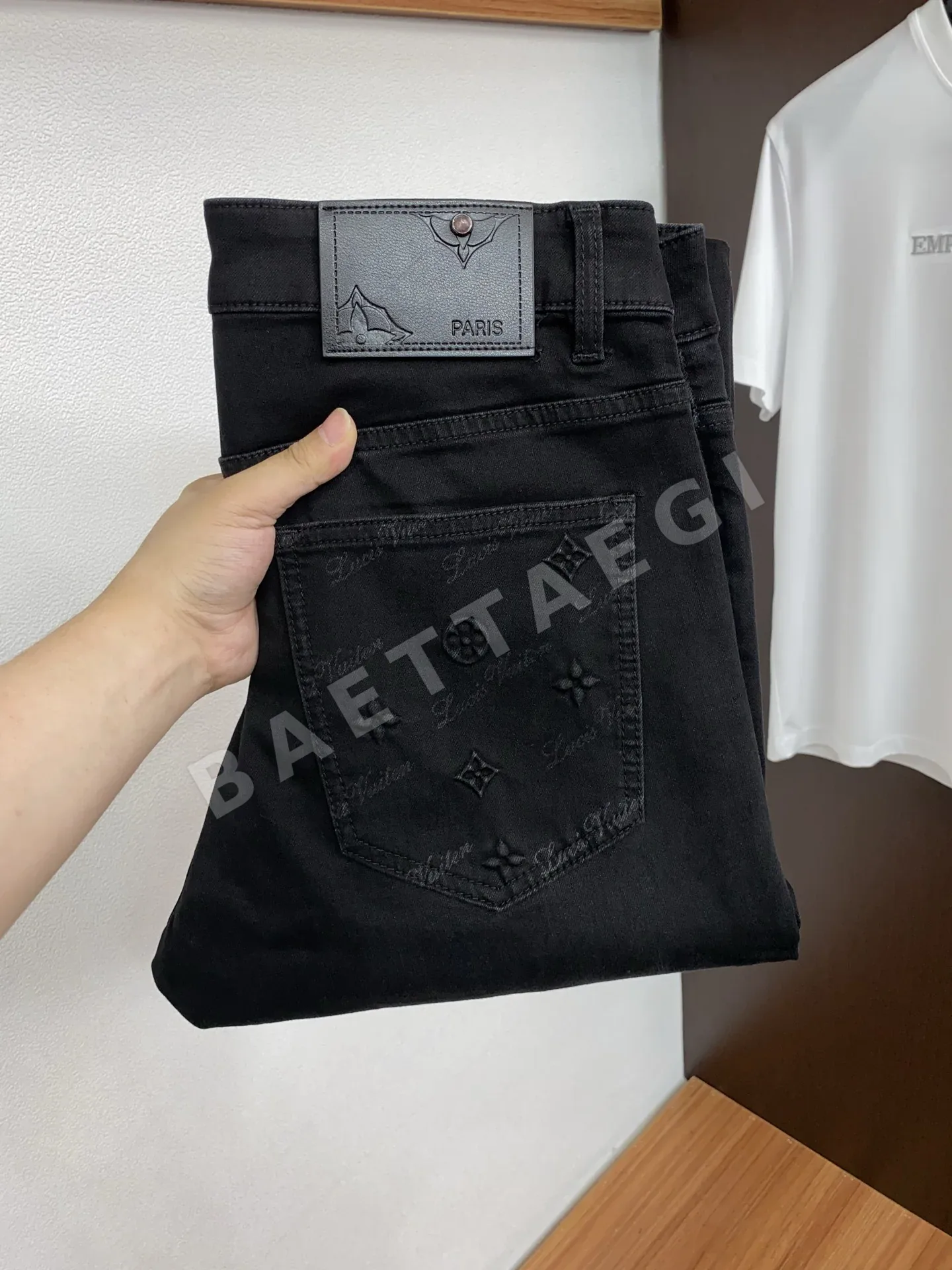 루이비통 남성 데님 바지 148353
