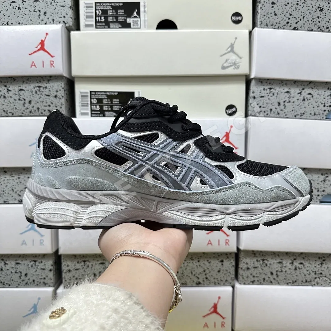 아식스 [WZ] 젤 NYC 1203A383-003 200381 Asics Gel-NYC Black Fjord Grey 상세 이미지 10