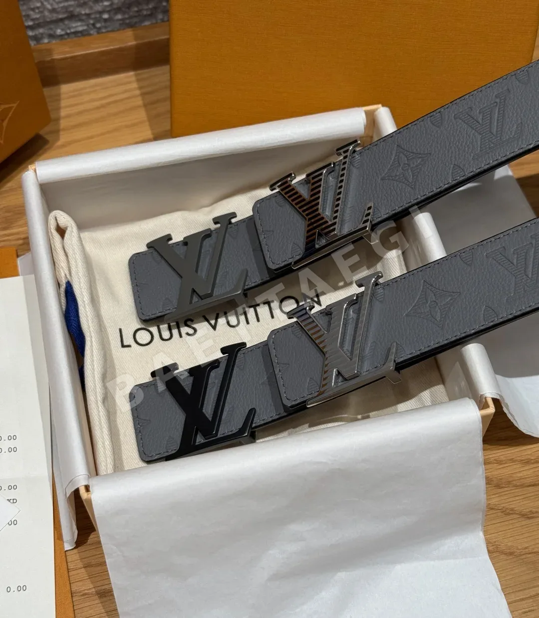루이비통 이니셜 펄 40mm 양면 가죽 벨트 상세 이미지 3