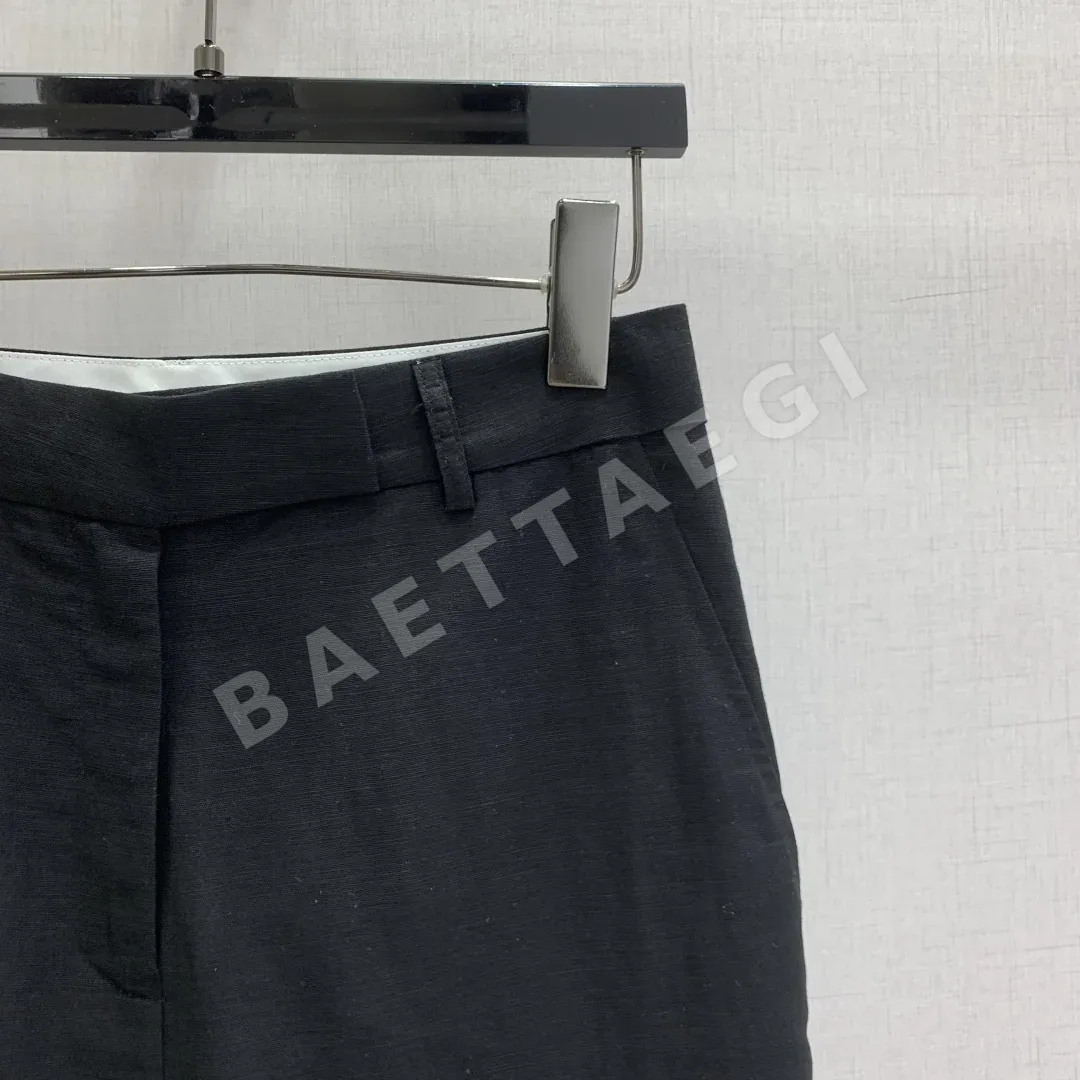 브루넬로쿠치넬리 린넨 여성 바지 상세 이미지 3