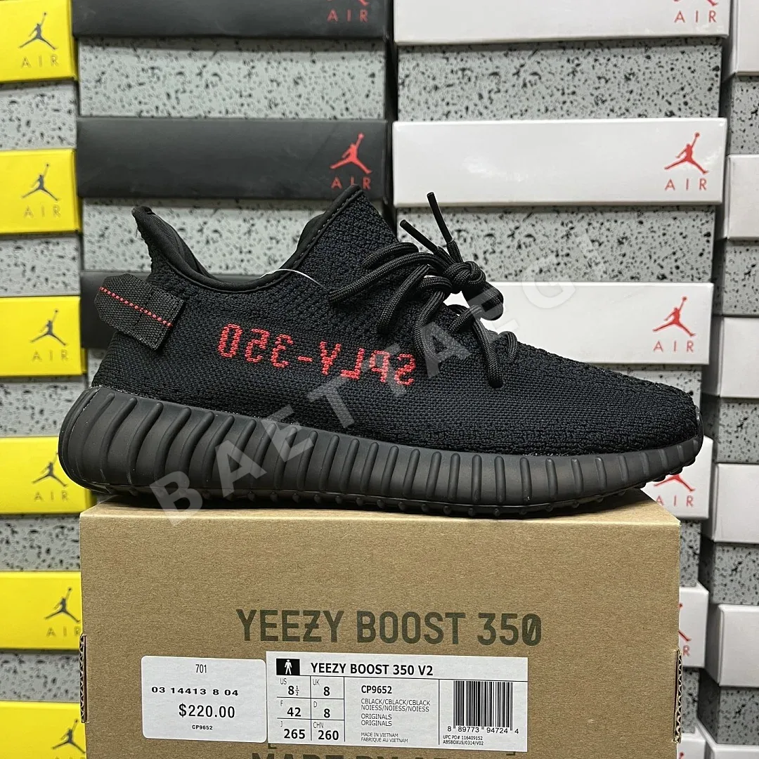 아디다스 [XQ] 이지 부스트 350 V2 CP9652 200789 Adidas Yeezy Boost 350 V2 Black Red