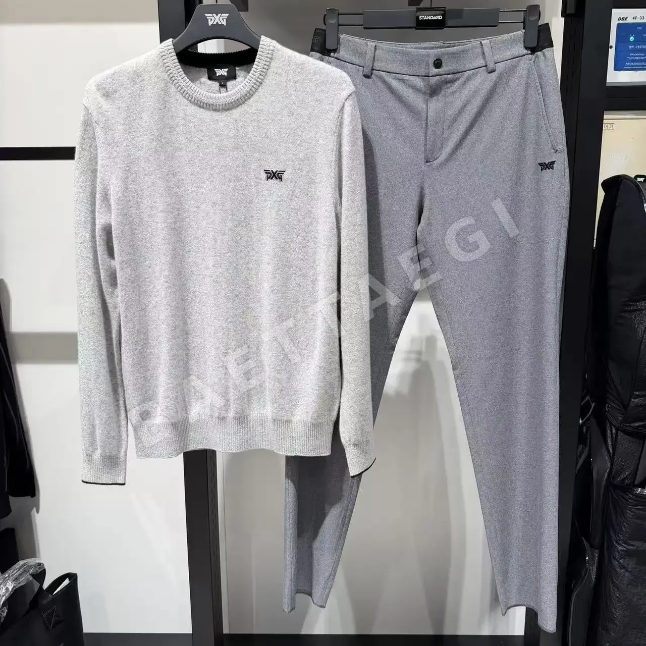 PXG 크루넥 울 스웨터 남성 골프웨어 상세 이미지 8