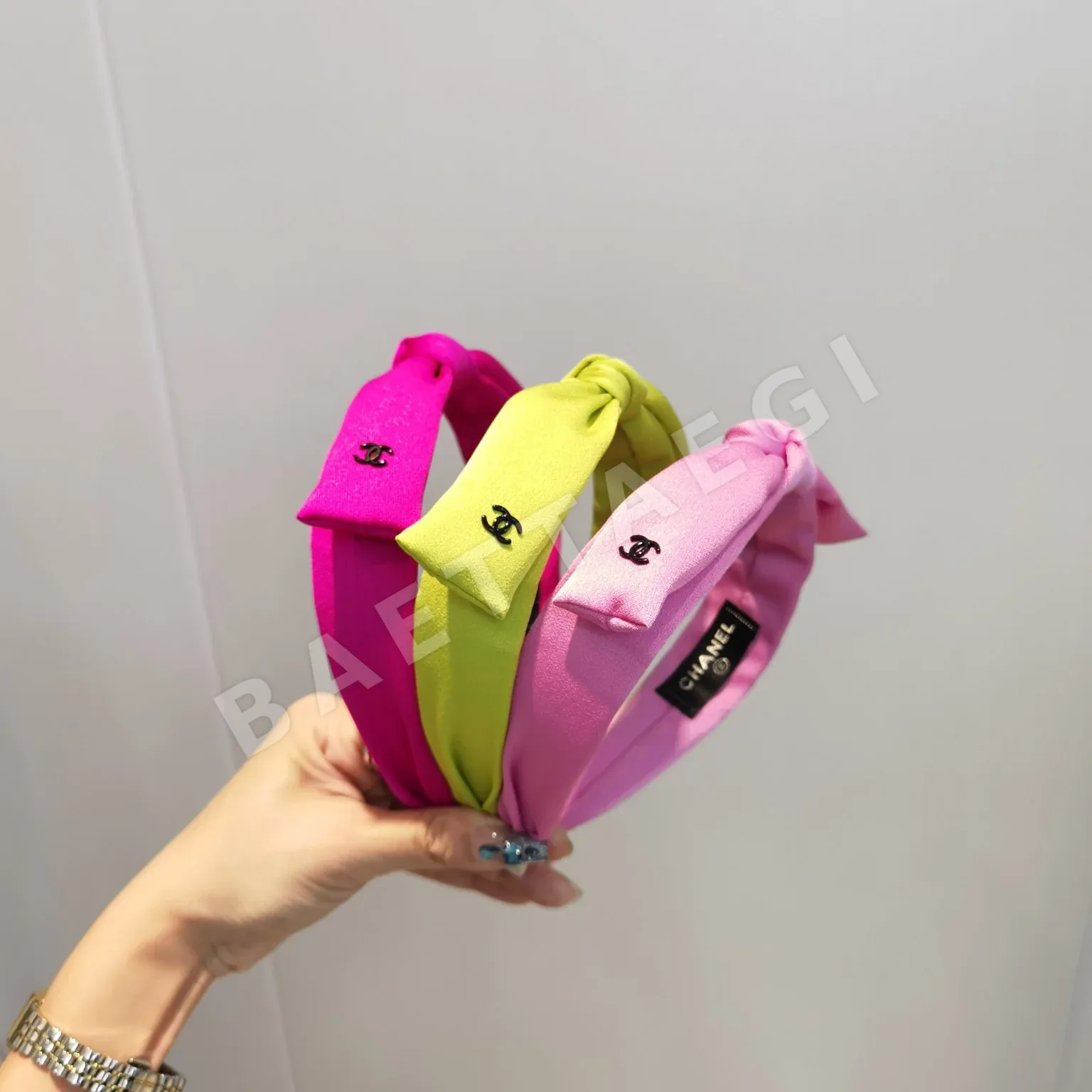 샤넬 캔디 컬러 헤어밴드 상세 이미지 8