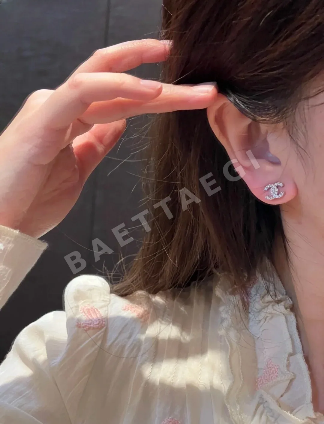 샤넬 카멜리아 스타 더블 C 귀걸이 3종 세트 상세 이미지 6