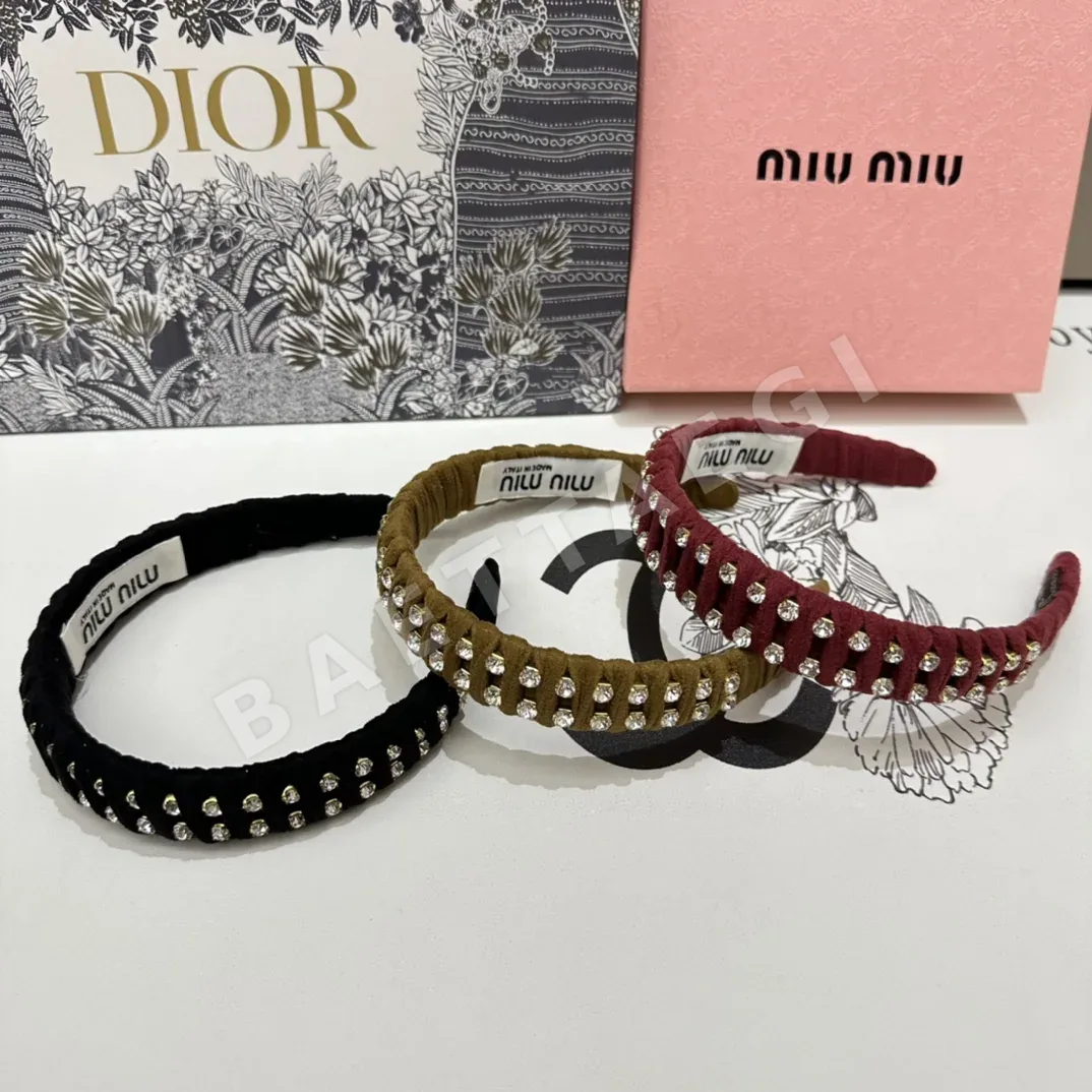 미우미우 특수 소재 헤어악세사리 상세 이미지 10