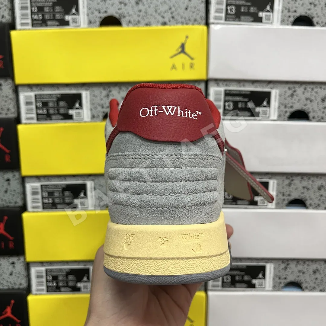 오프화이트 아웃 오브 오피스 OOO 로우 탑스 202399 Off White Out Of Office OOO Low Tops Light Grey 상세 이미지 7