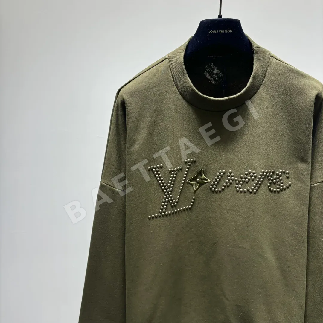 루이비통 LV 러버스 스터드 코튼 긴팔 스웨터 상세 이미지 2