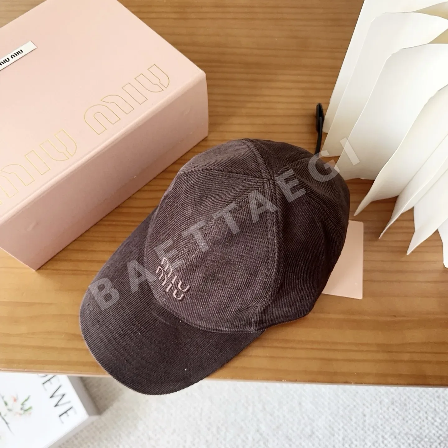 미우미우 모자 80889 Miu Miu Cap 상세 이미지 6