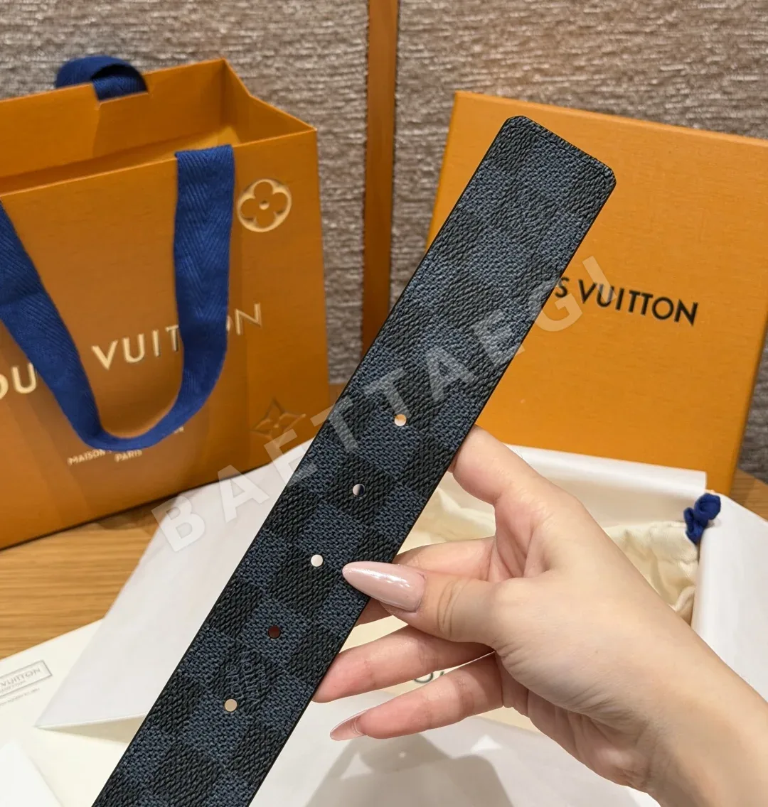 루이비통 이니셜 40mm 리버시블 다미에 벨트 상세 이미지 8
