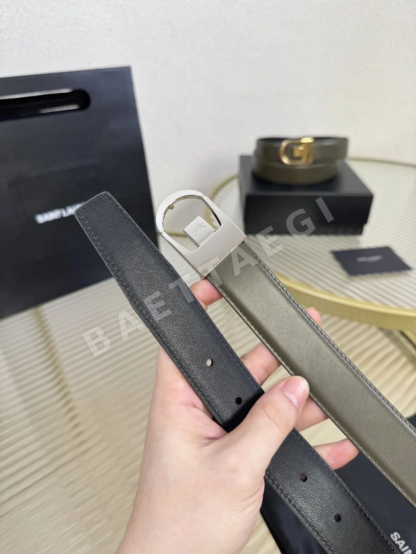생로랑 벨트 58386 Saint Laurent Belt 상세 이미지 4