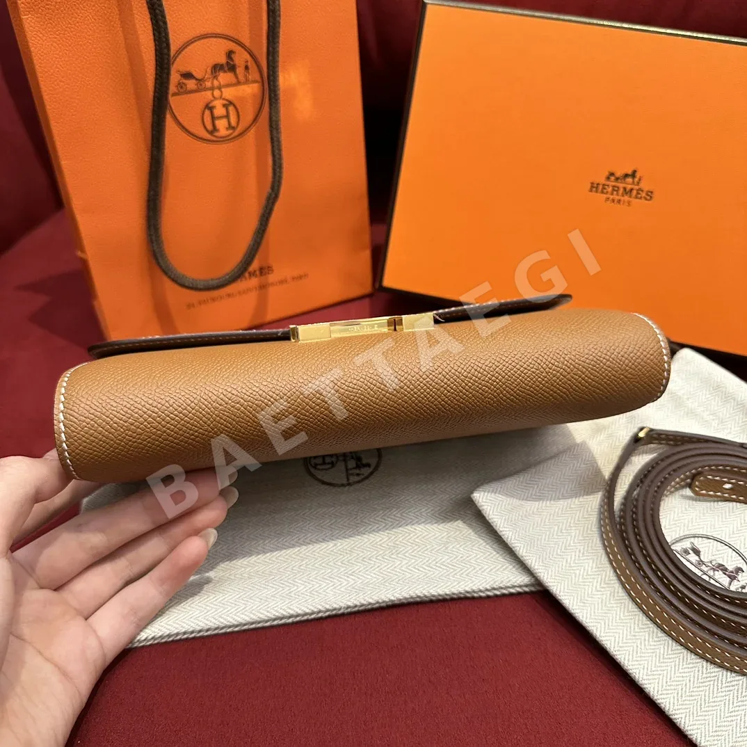 에르메스 콘스탄스 엡솜 야자 프린트 지갑 겸 크로스바디백 상세 이미지 5