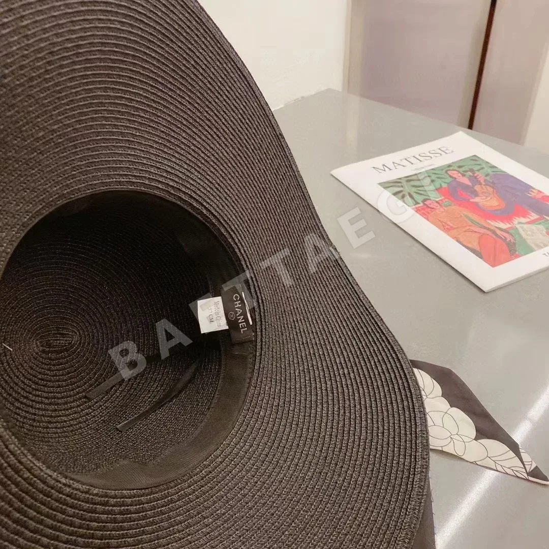 샤넬 리본 밀짚 모자 상세 이미지 7