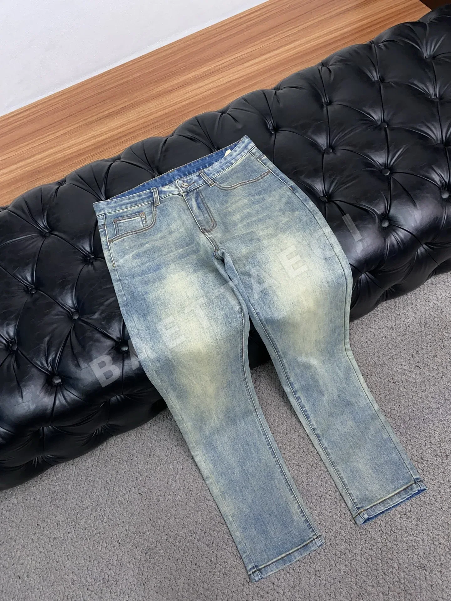 펜디 데님 남성 바지 상세 이미지 6