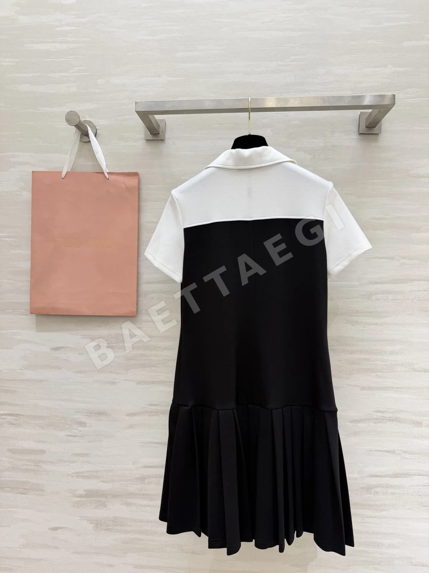 미우미우 프레피 프릴 스커트 원피스 상세 이미지 8