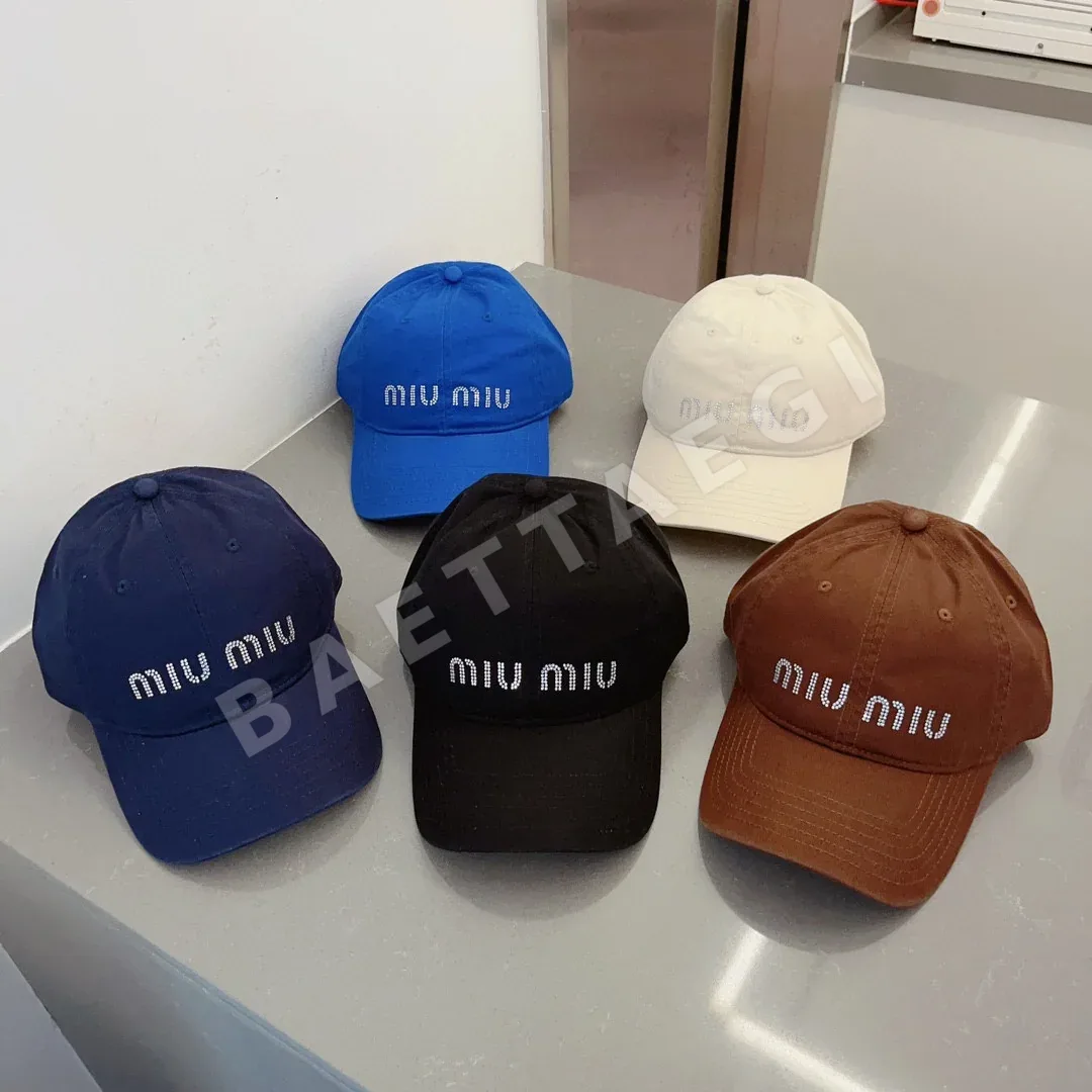 미우미우 워싱 면 UV 차단 야구모자 상세 이미지 8