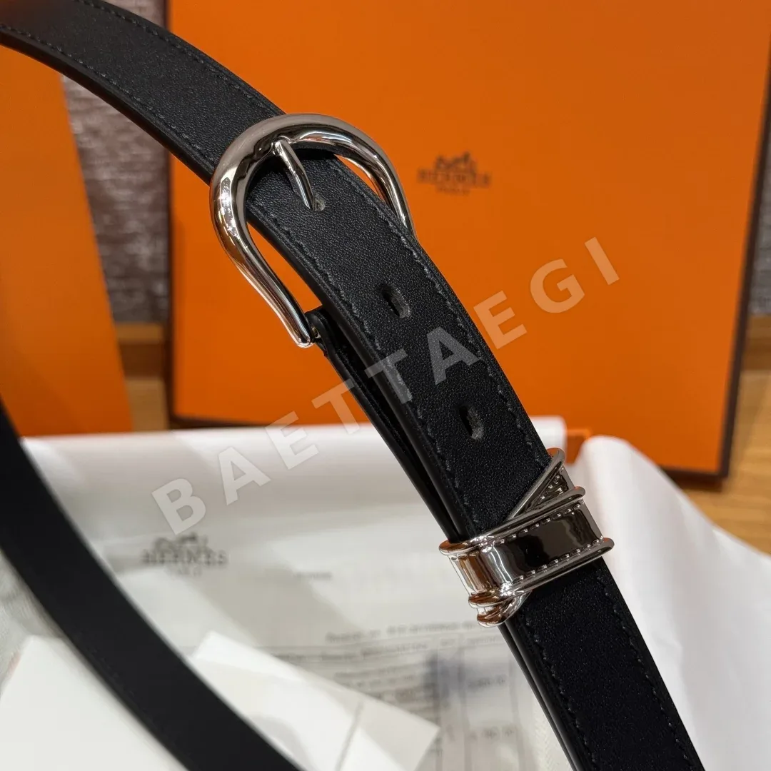 에르메스 스위프트 가죽 벨트 24mm 상세 이미지 5